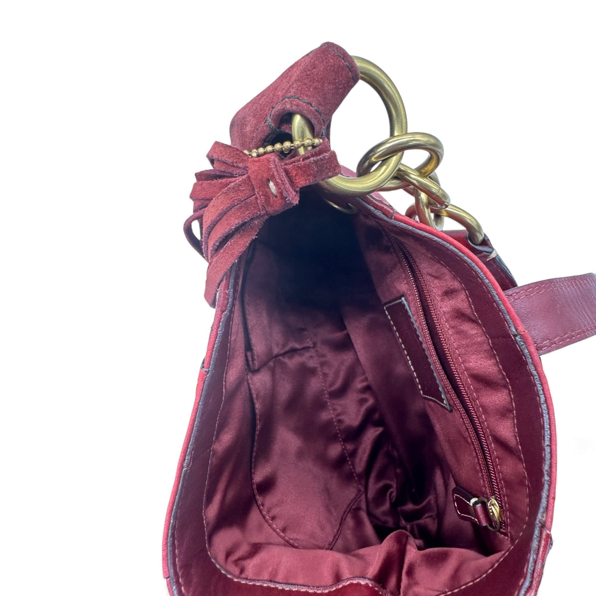 Vintage Coach F10223 Hampton Embossed Monogram Shoulder Bag - Thanks it's Vintage