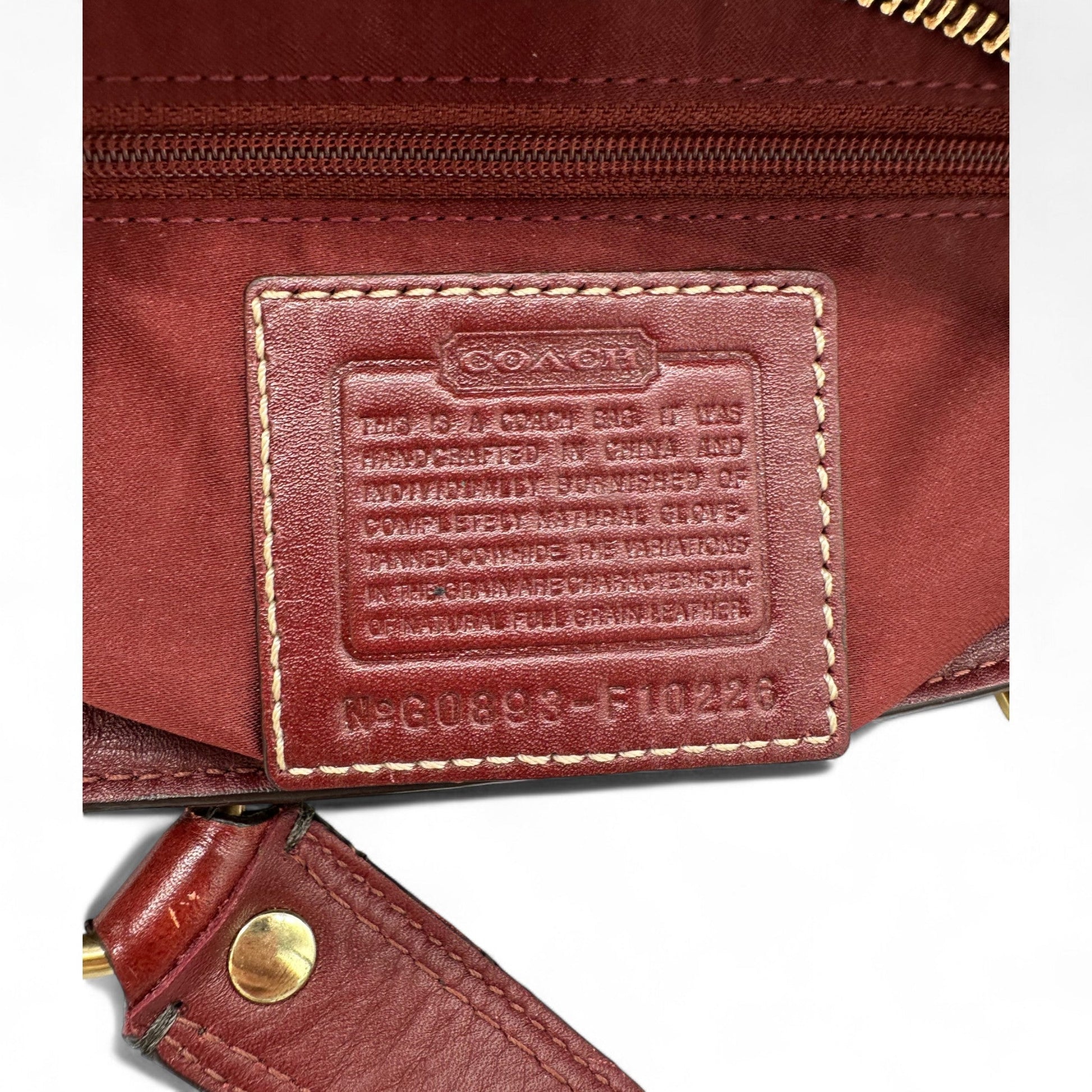 Vintage Coach F10226 Hamptons Clip Handbag - Thanks it's Vintage