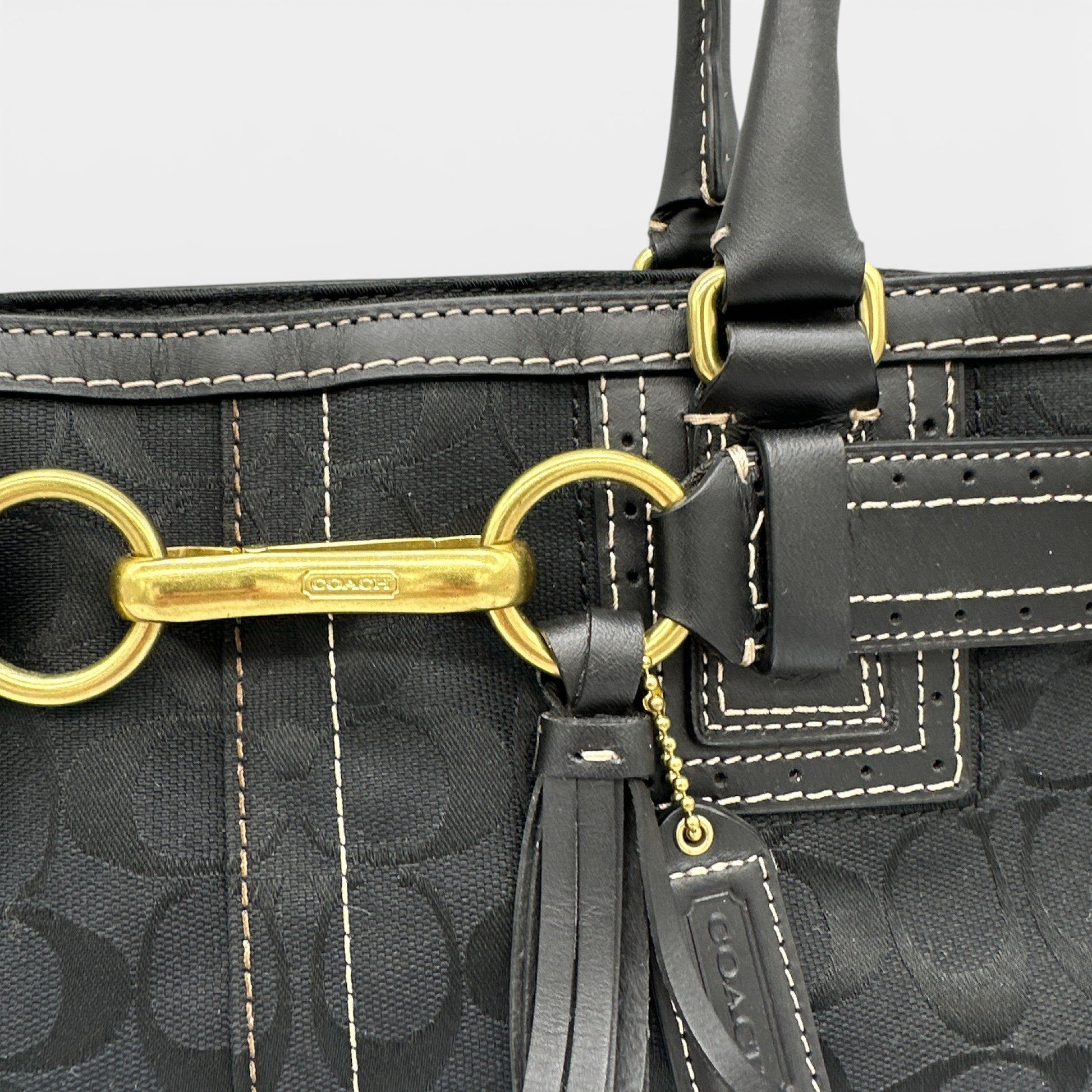 Vintage Coach F10507 Hamptons Clip Handbag - Thanks it's Vintage