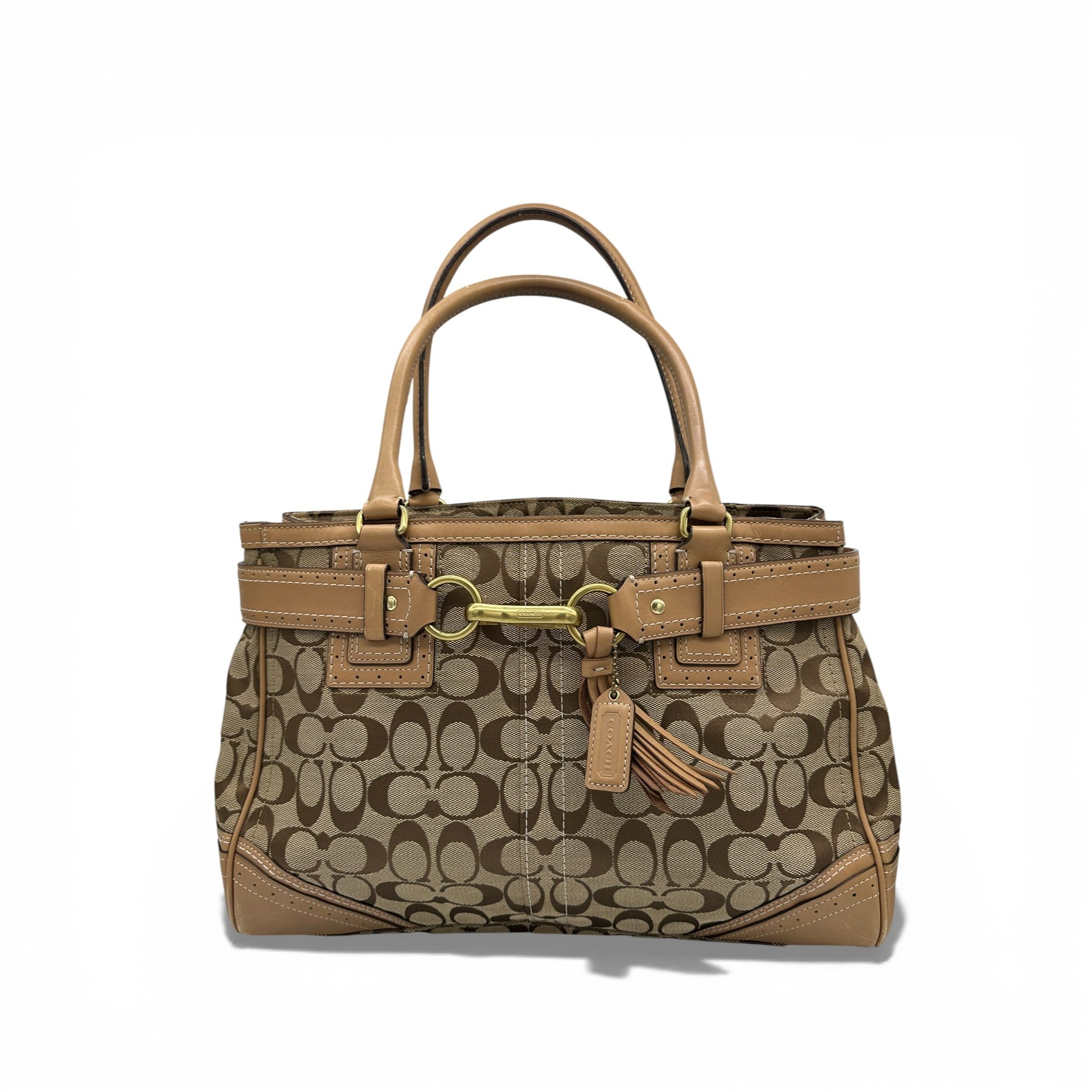 Vintage Coach F10508 Hamptons Horsebit Handbag - Thanks it's Vintage