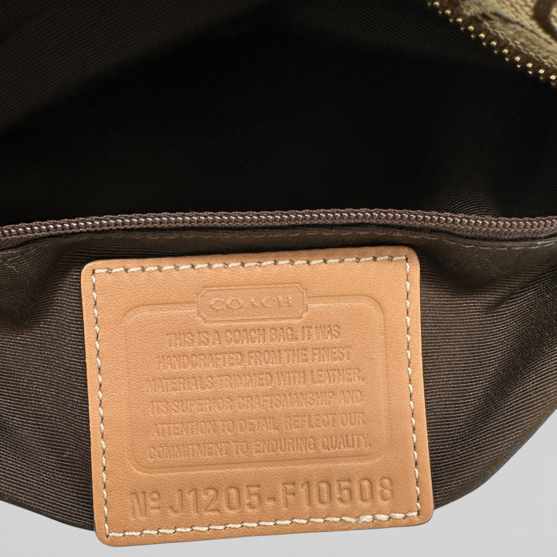 Vintage Coach F10508 Hamptons Horsebit Handbag - Thanks it's Vintage