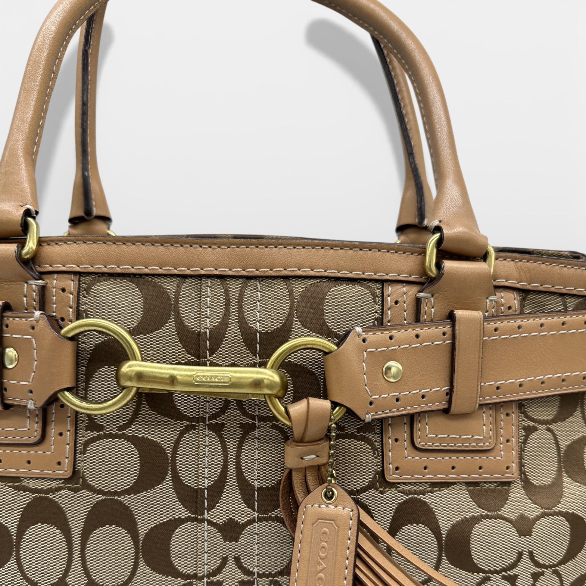 Vintage Coach F10508 Hamptons Horsebit Handbag - Thanks it's Vintage