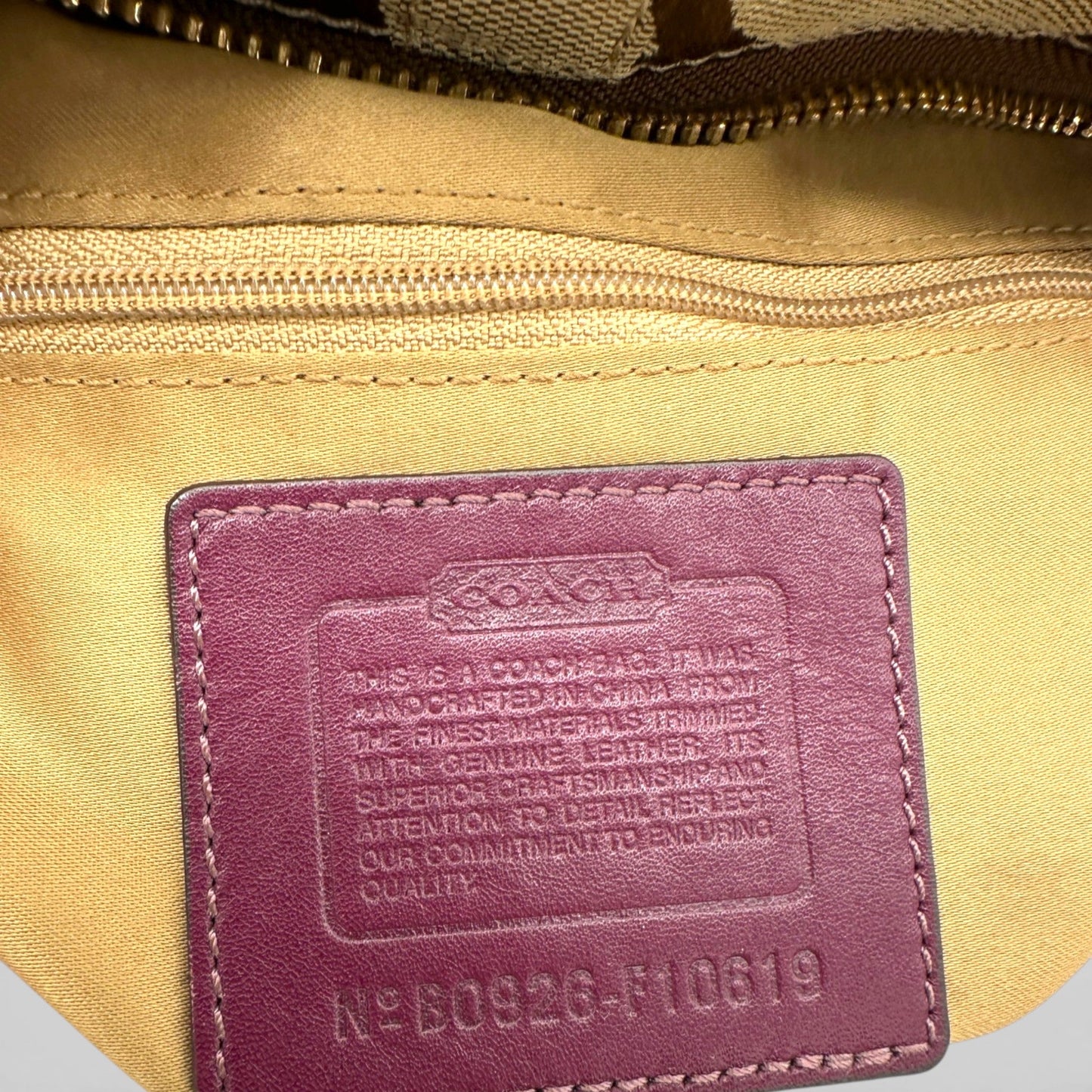 Vintage Coach F10619 Carly Shoulder Bag - Thanks it's Vintage