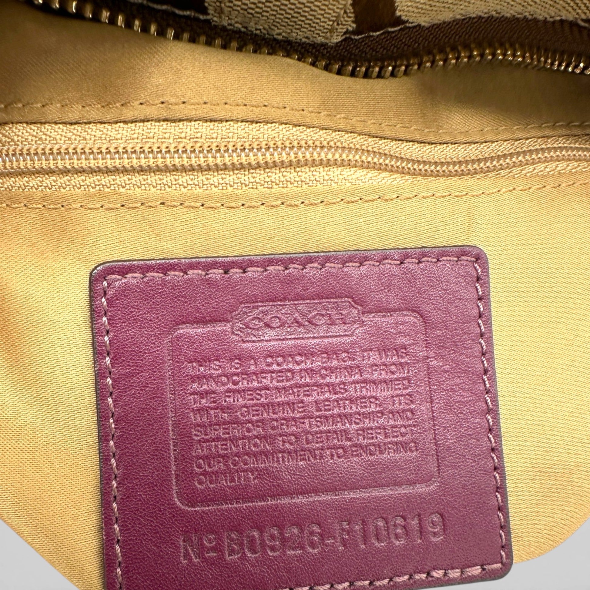 Vintage Coach F10619 Carly Shoulder Bag - Thanks it's Vintage