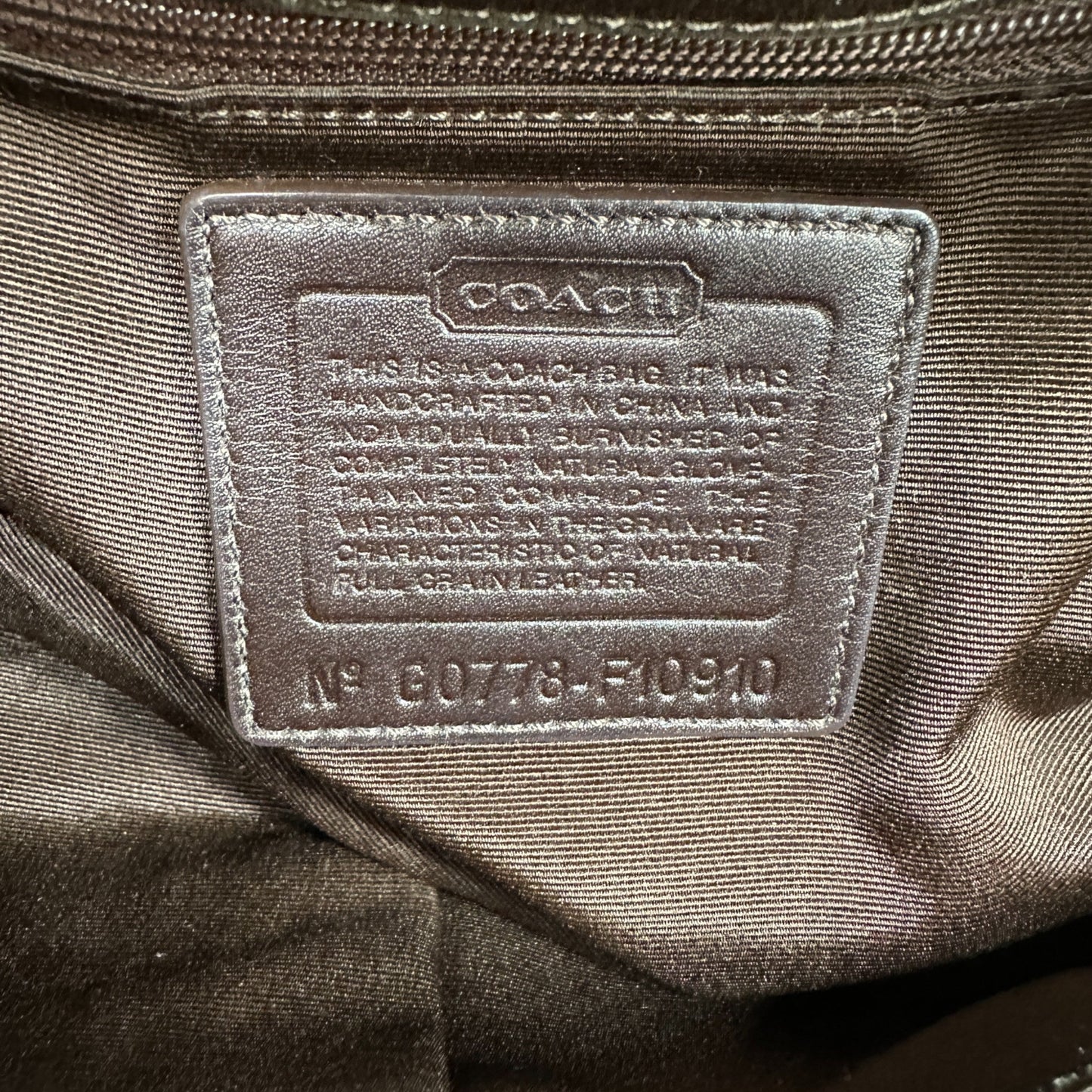 Vintage Coach F10910 Soho Shoulder Bag - Thanks it's Vintage