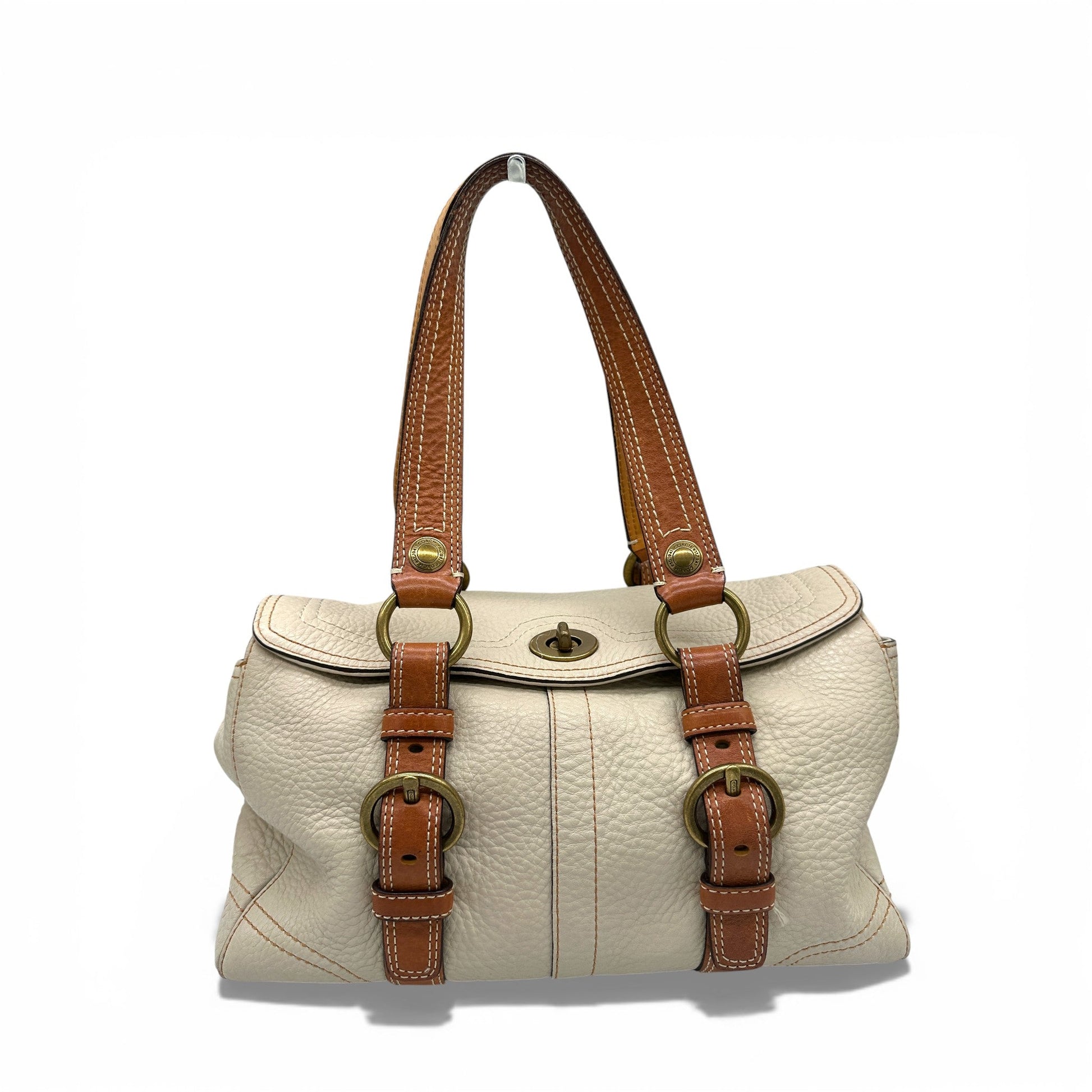 Vintage Coach F10953 Turnlock Barrel Shoulder Bag - Thanks it's Vintage