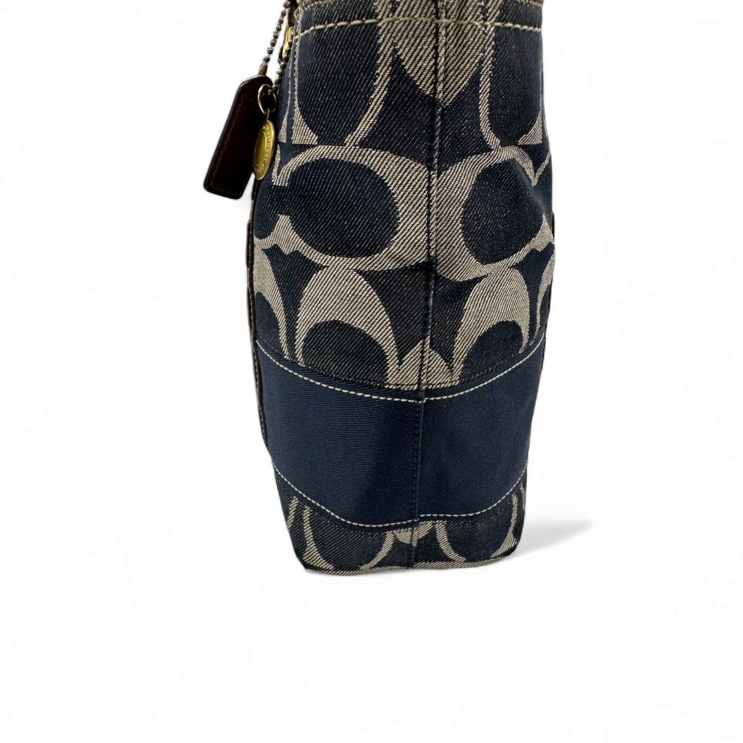 Vintage Coach F11179 Denim Tote Shoulder Bag - Thanks it's Vintage