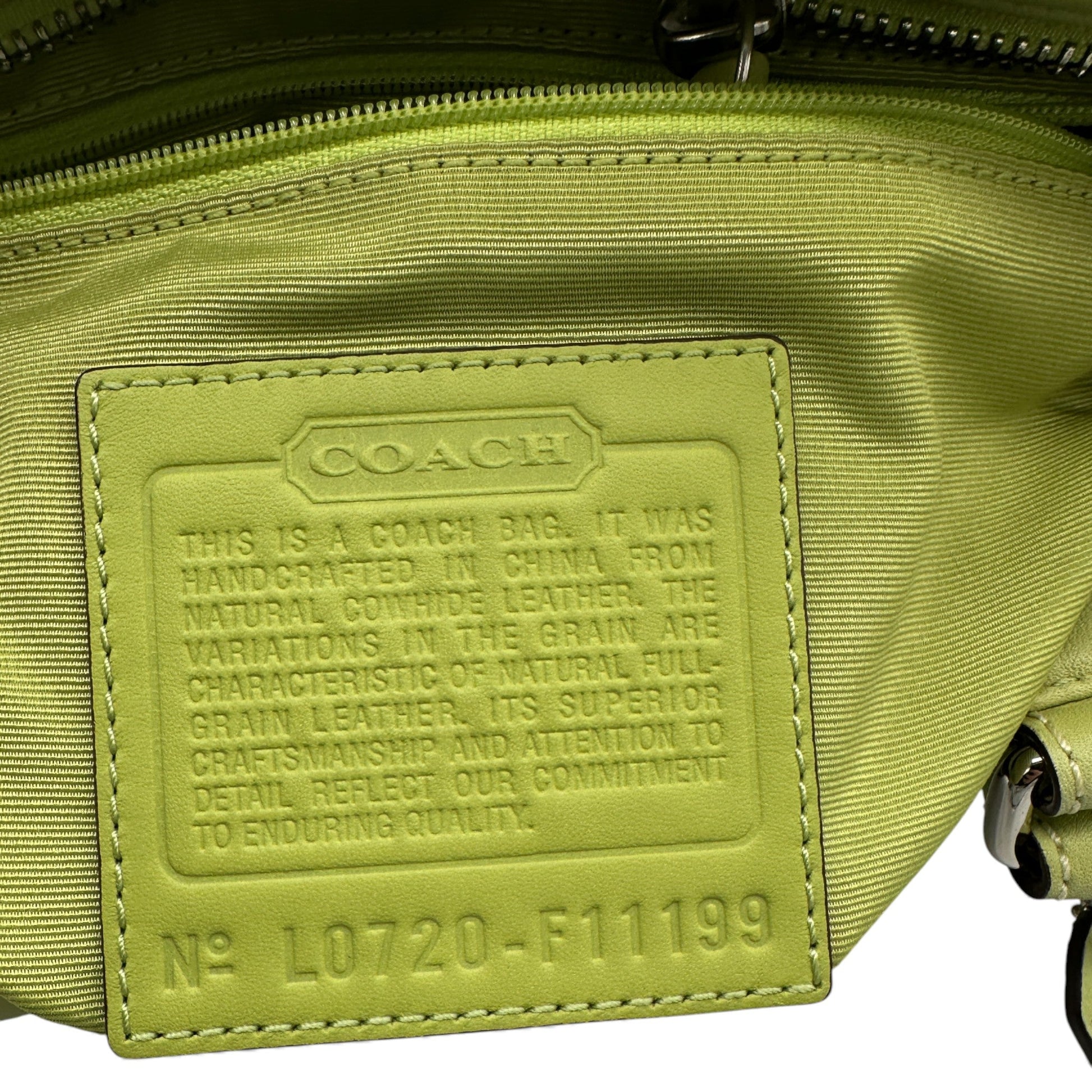 Vintage Coach F11199 Hampton Clip Handbag - Thanks it's Vintage