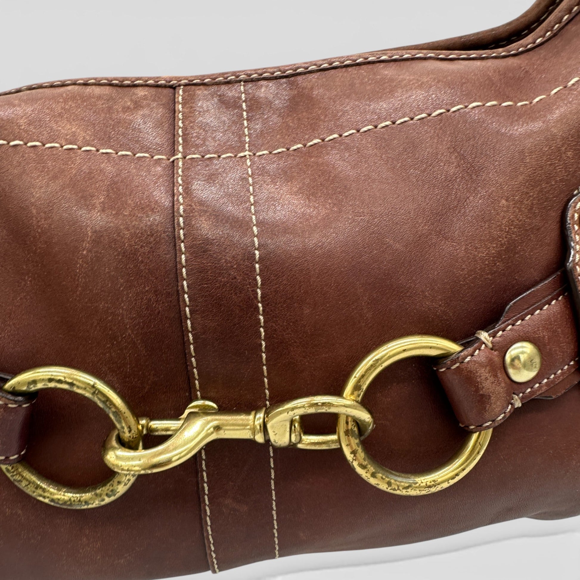 Vintage Coach F11261 Horsebit Ergo Shoulder Bag - Thanks it's Vintage