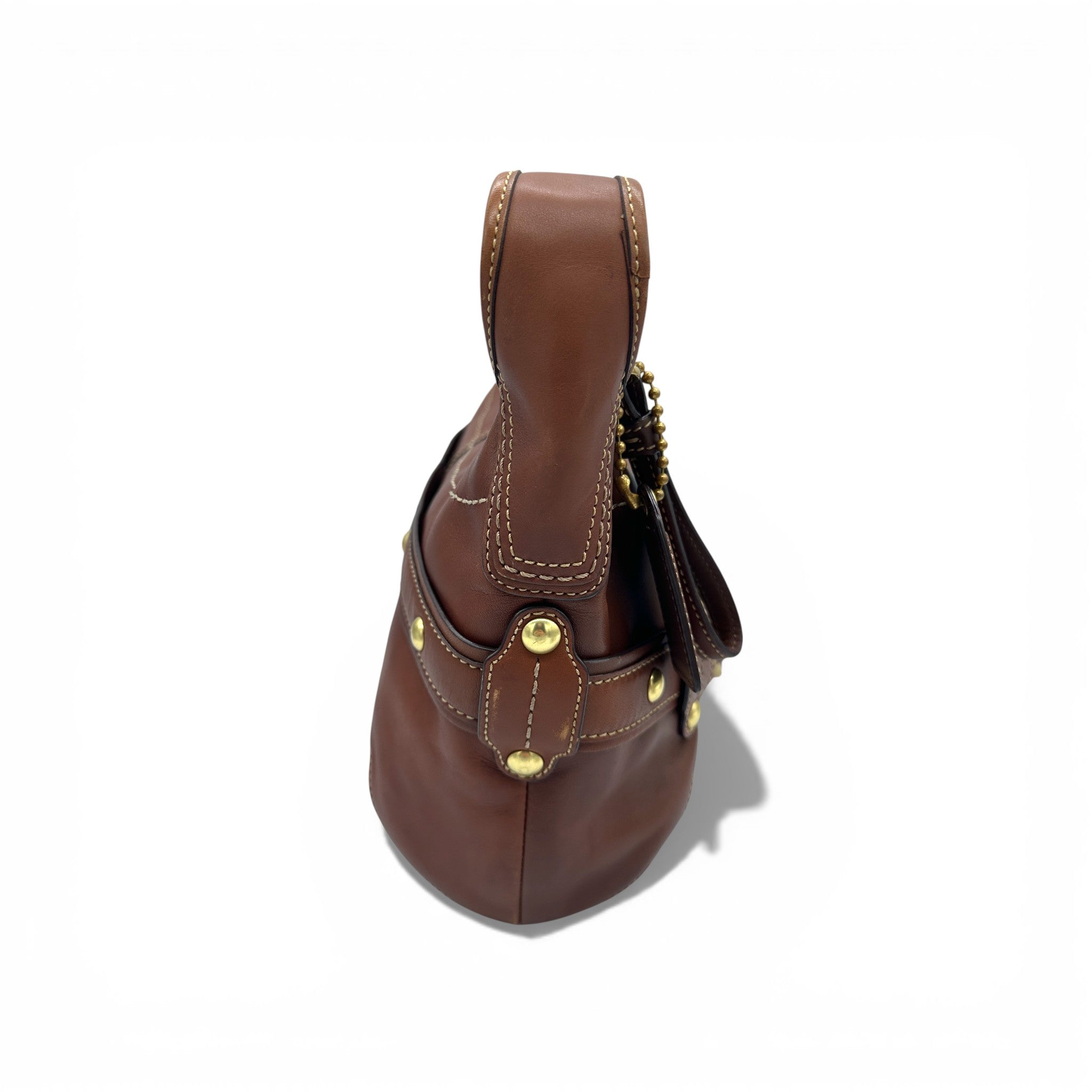 Vintage Coach F11261 Leather Horsebit Ergo Shoulder Bag – Thanks