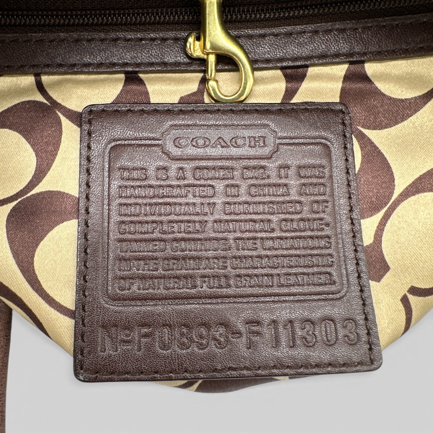 Vintage Coach F11303 Horsebit Tote Shoulder Bag - Thanks it's Vintage