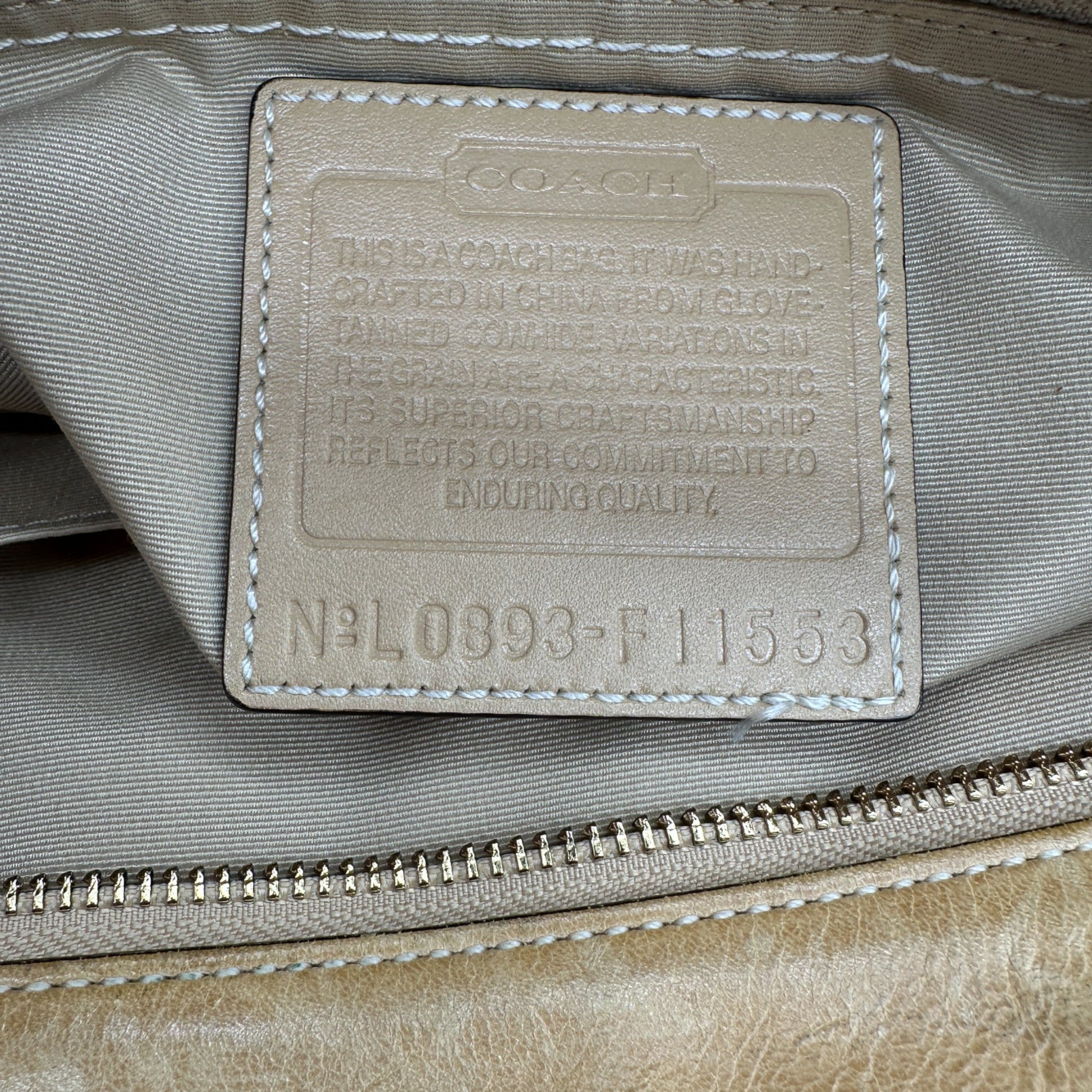 Vintage Coach F11553 Turnlock Handbag - Thanks it's Vintage