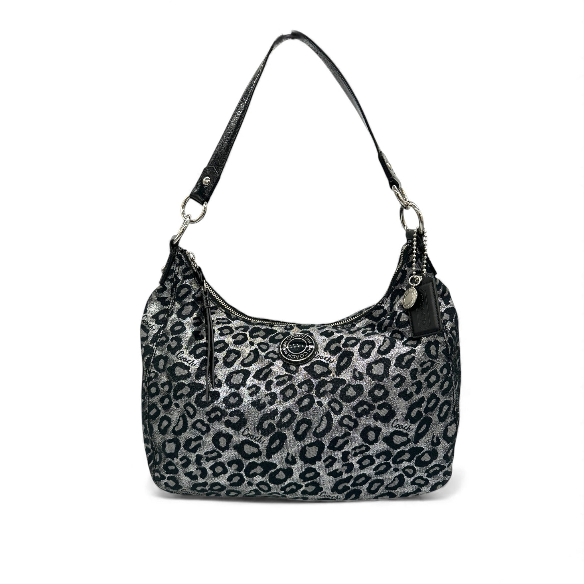 バッグ archive COACH Leopard Hand Bag vintage-coach-f121063-leopard-