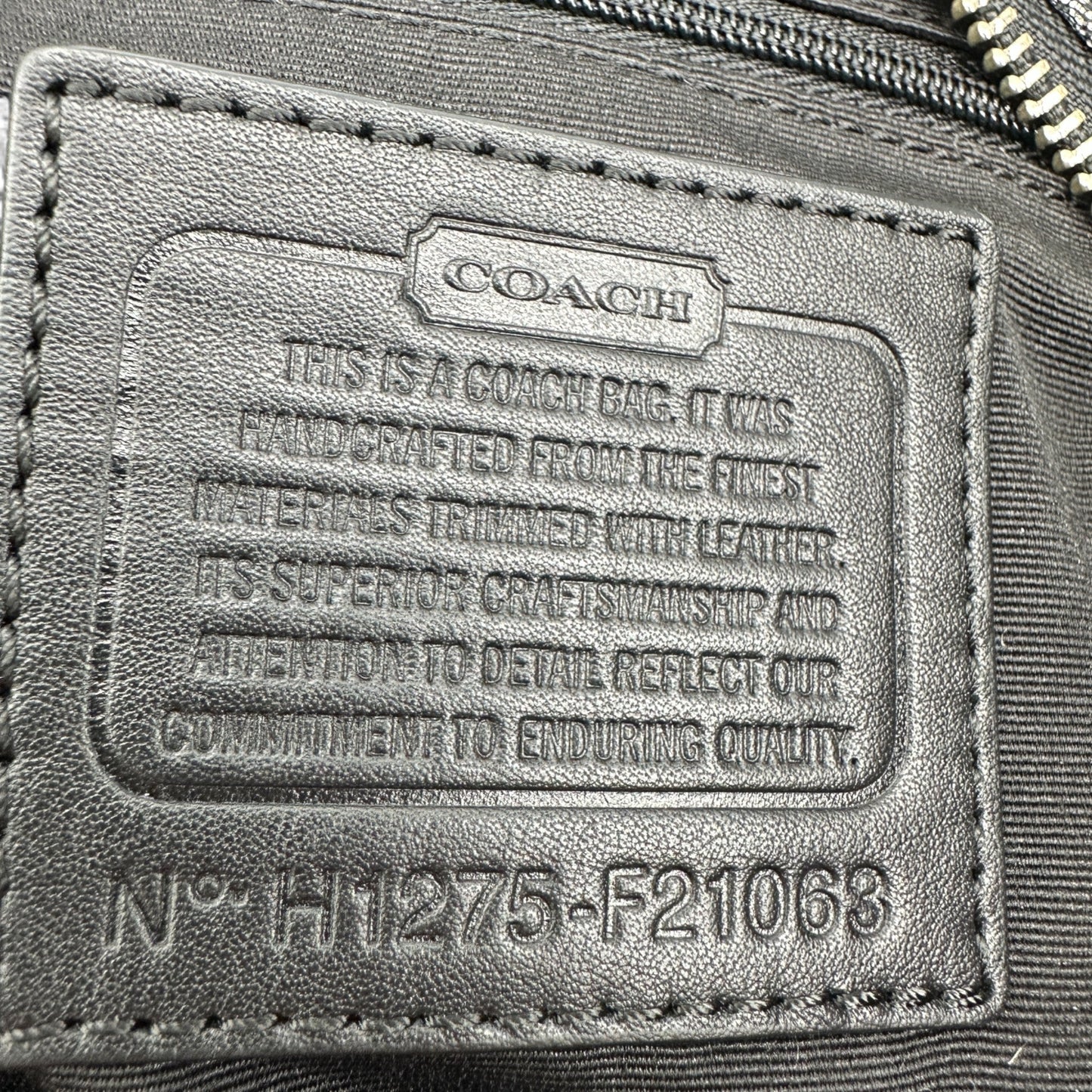 Vintage Coach F121063 Leopard Print Shoulder Bag - Thanks it's Vintage