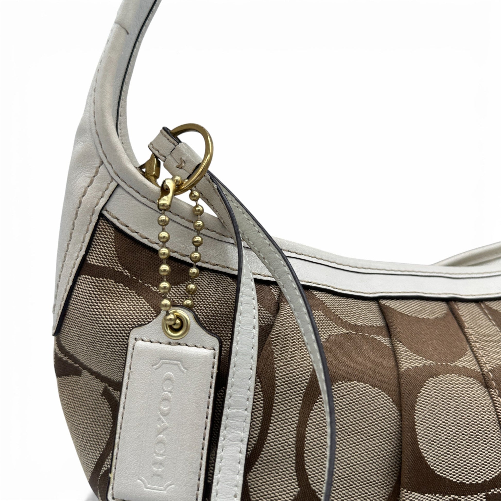 Vintage Coach F12227 Pleated Ergo Shoulder Bag - Thanks it's Vintage