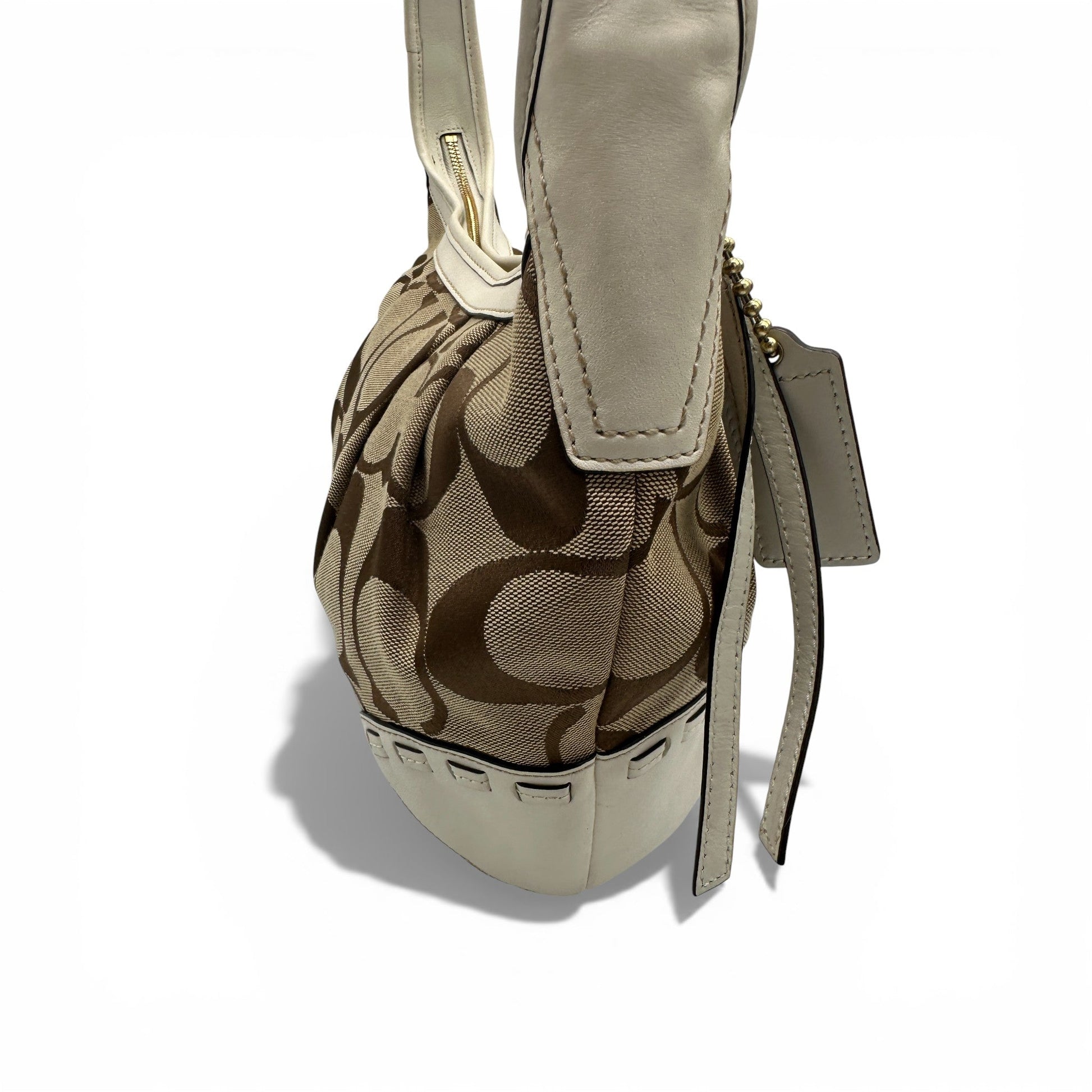 Vintage Coach F12227 Pleated Ergo Shoulder Bag - Thanks it's Vintage