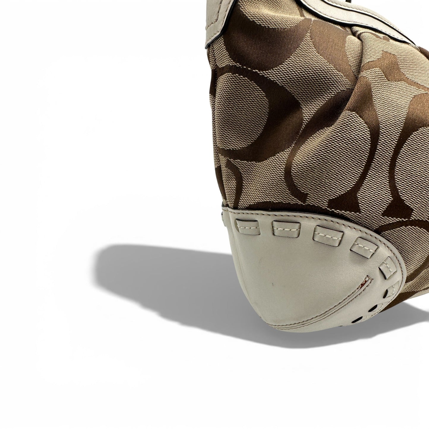 Vintage Coach F12227 Pleated Ergo Shoulder Bag - Thanks it's Vintage