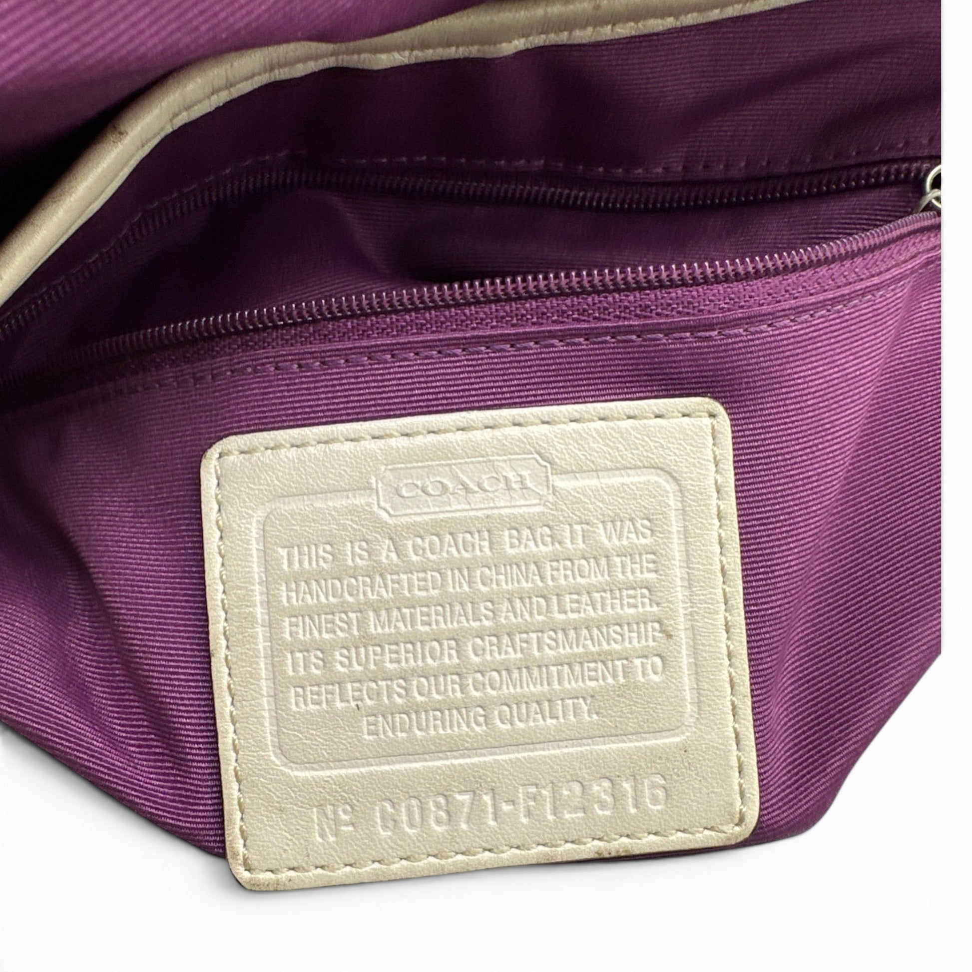 Vintage Coach F12316 Soho Shoulder Bag - Thanks it's Vintage