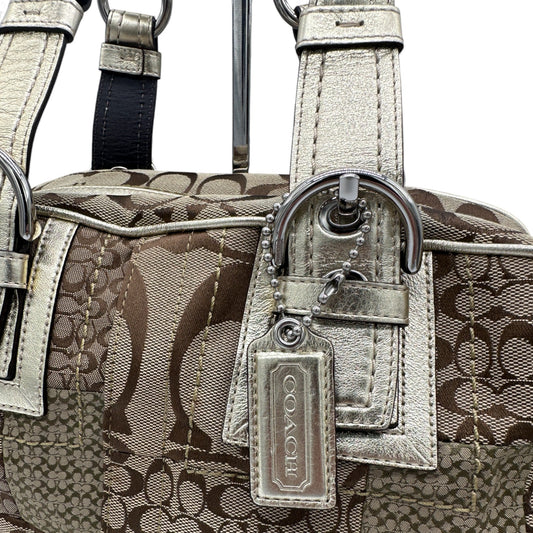 Vintage Coach F12317 Patchwork Soho Boston Shoulder Bag - Thanks it's Vintage