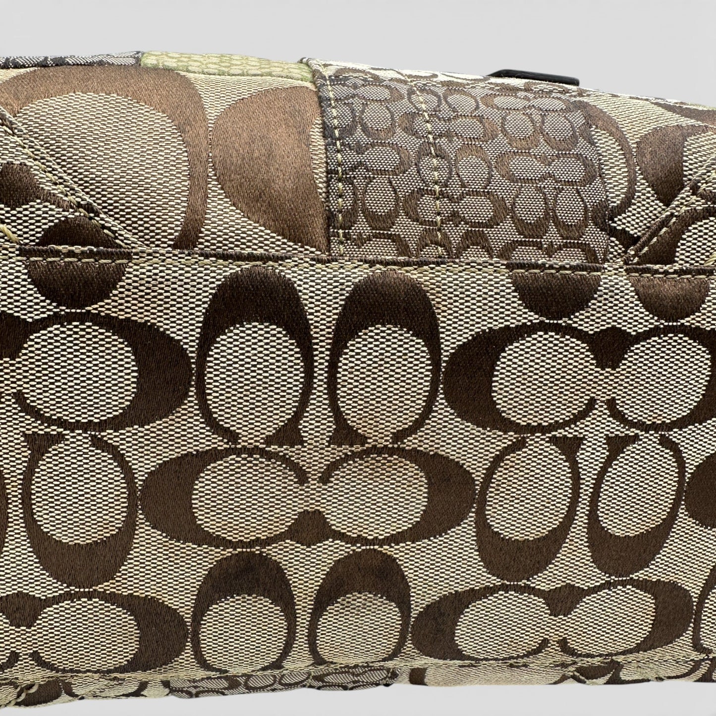 Vintage Coach F12317 Patchwork Soho Mini Boston Shoulder Bag - Thanks it's Vintage