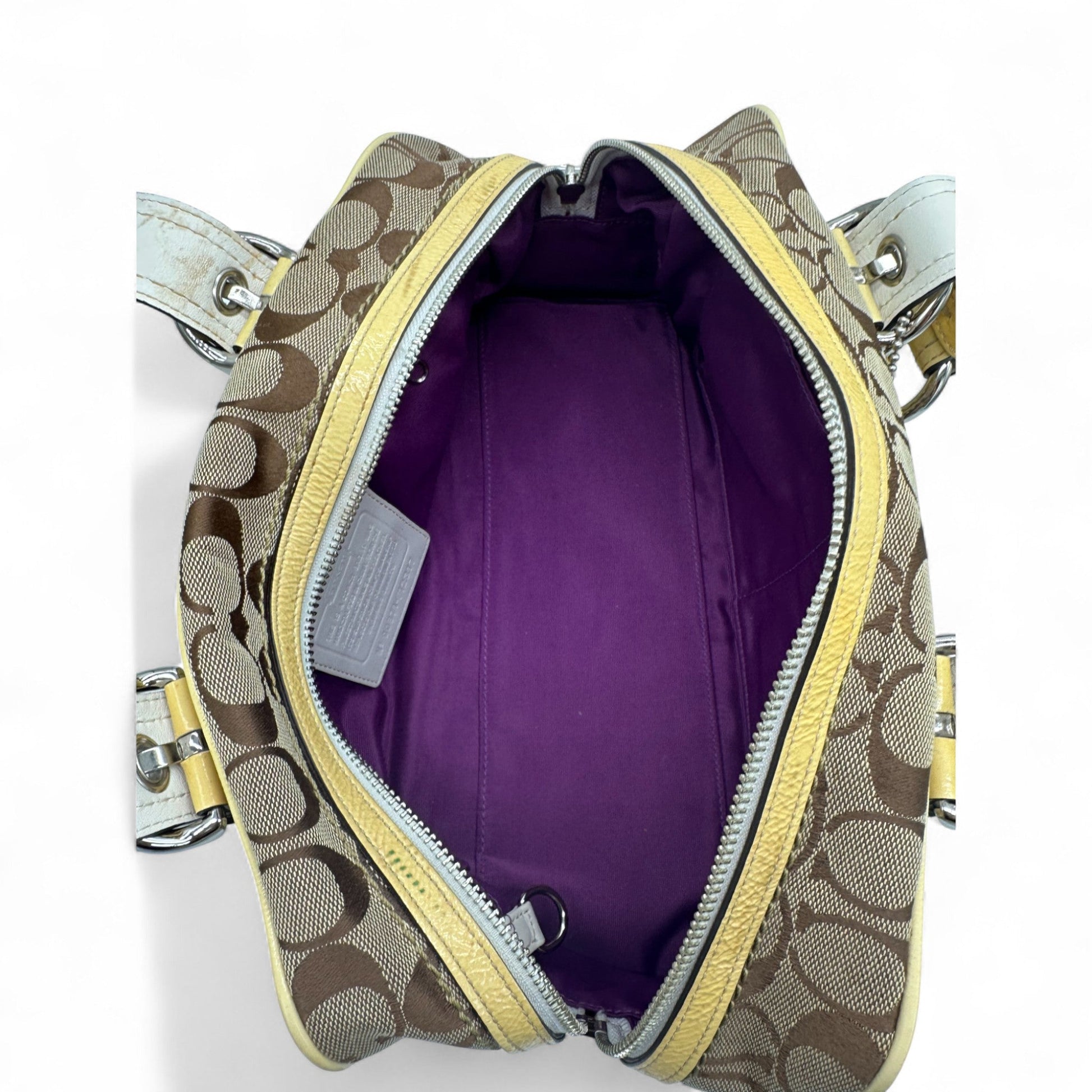 Vintage Coach F12317 Patchwork Soho Mini Boston Shoulder Bag - Thanks it's Vintage