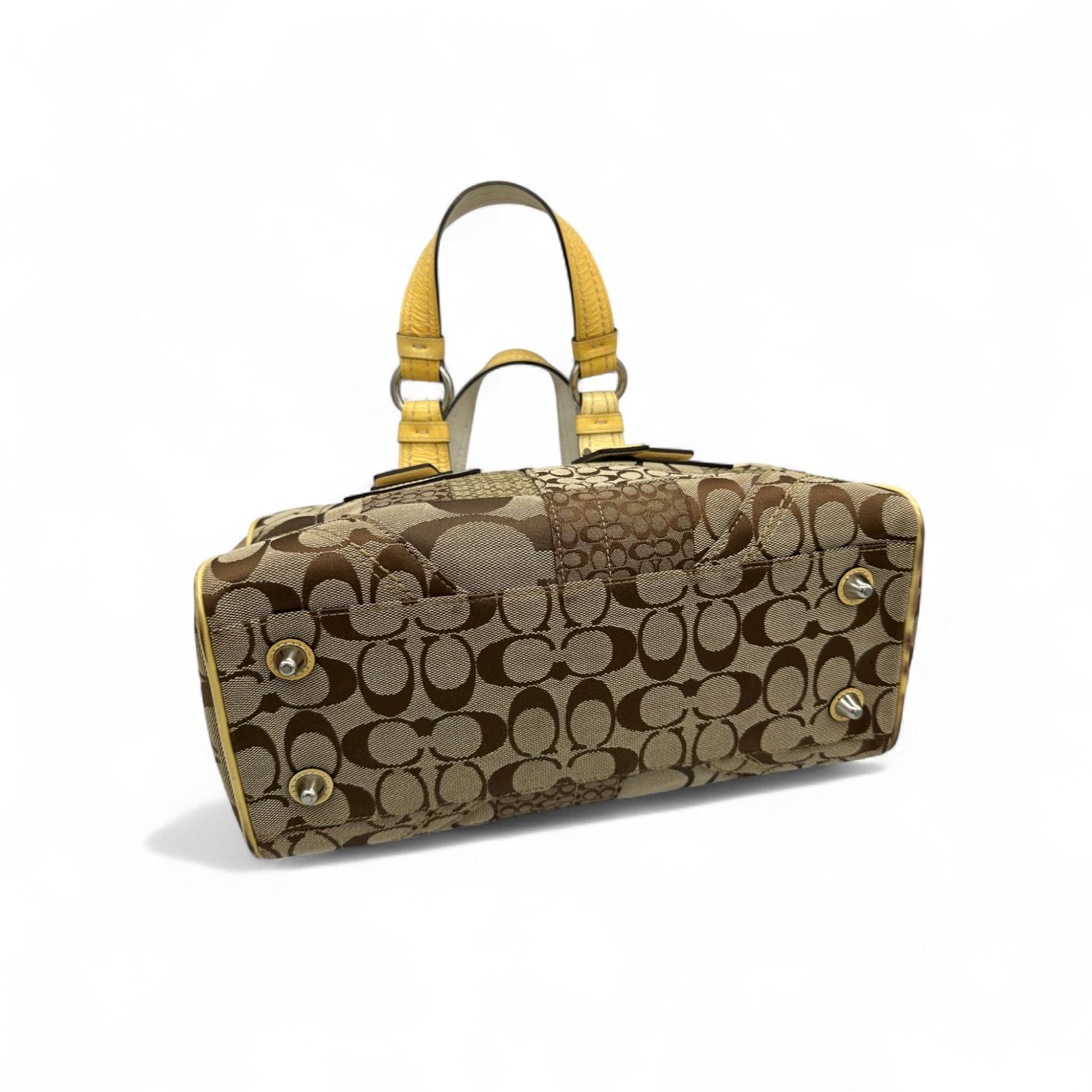 Vintage Coach F12317 Patchwork Soho Mini Boston Shoulder Bag - Thanks it's Vintage