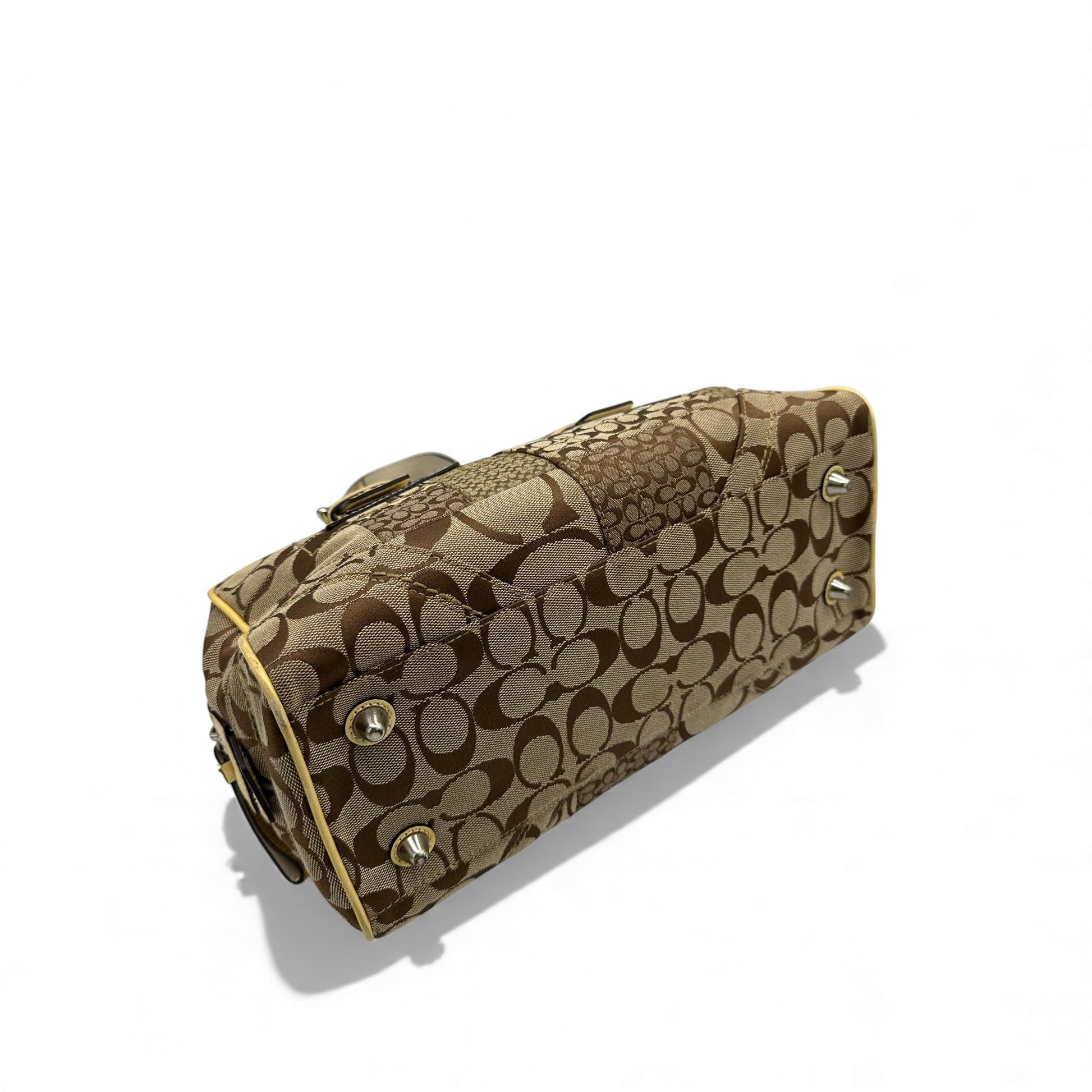 Vintage Coach F12317 Patchwork Soho Mini Boston Shoulder Bag - Thanks it's Vintage