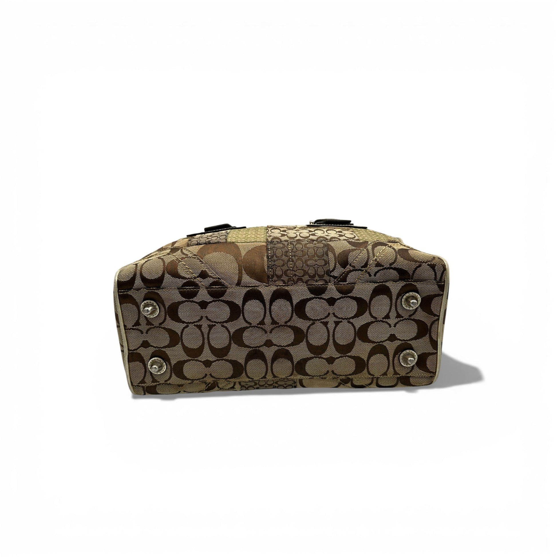 Vintage Coach F12317 Patchwork Soho Mini Boston Shoulder Bag - Thanks it's Vintage