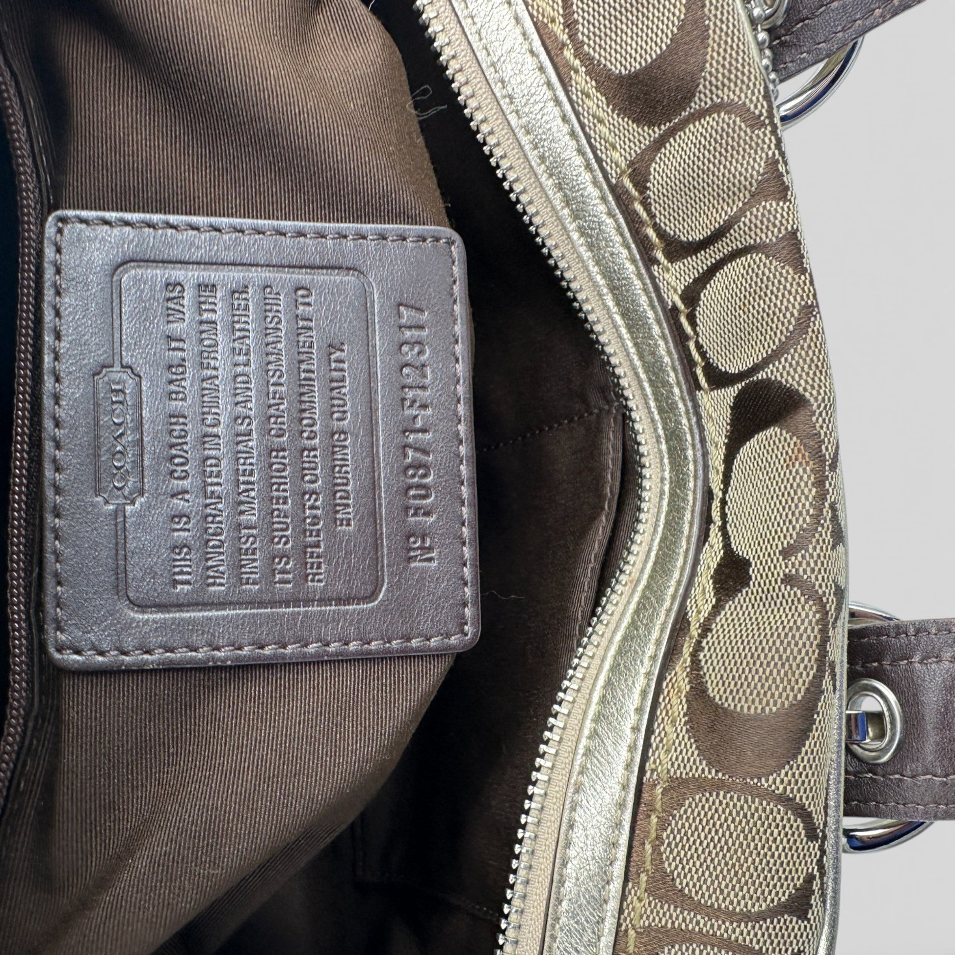 Vintage Coach F12317 Patchwork Soho Mini Boston Shoulder Bag - Thanks it's Vintage