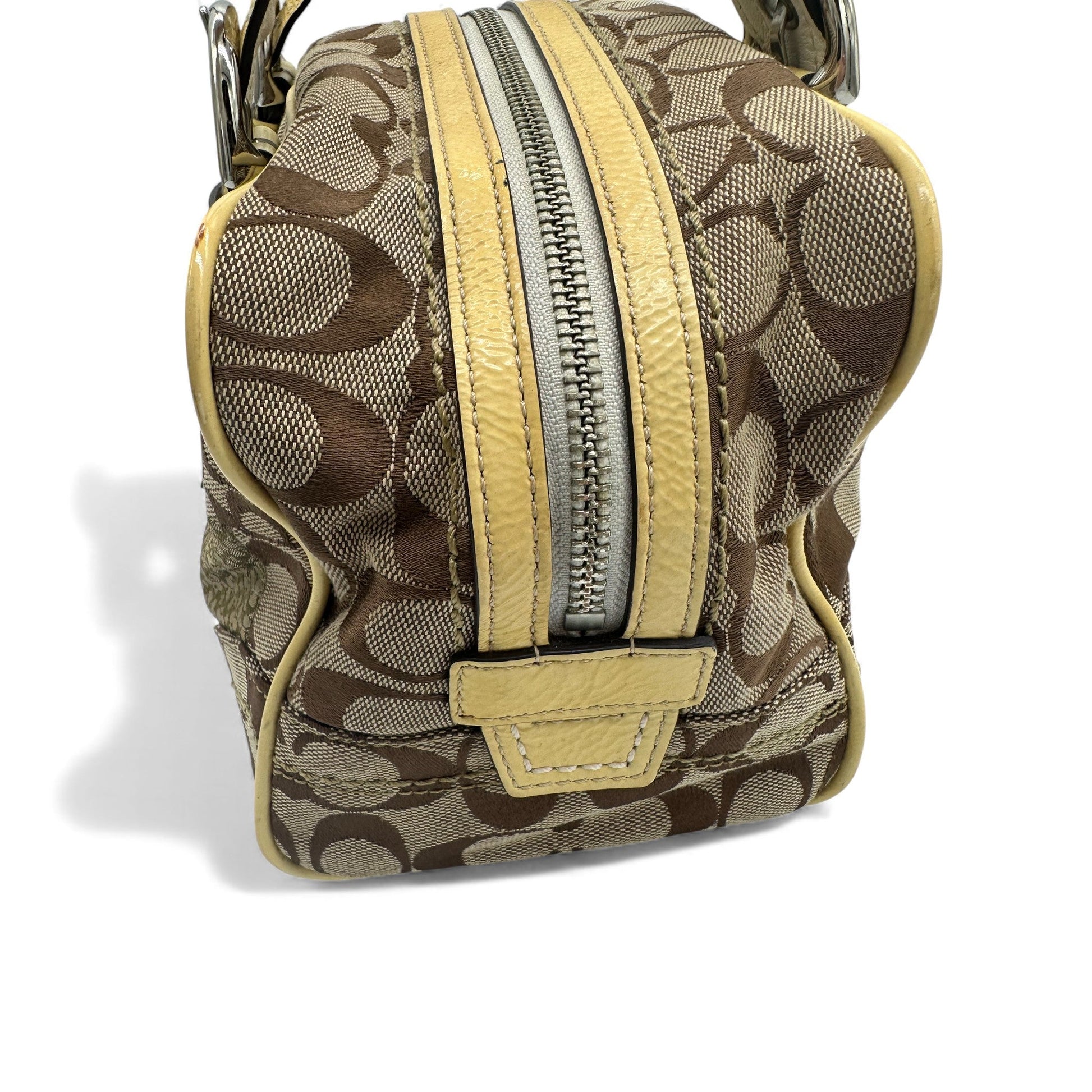 Vintage Coach F12317 Patchwork Soho Mini Boston Shoulder Bag - Thanks it's Vintage