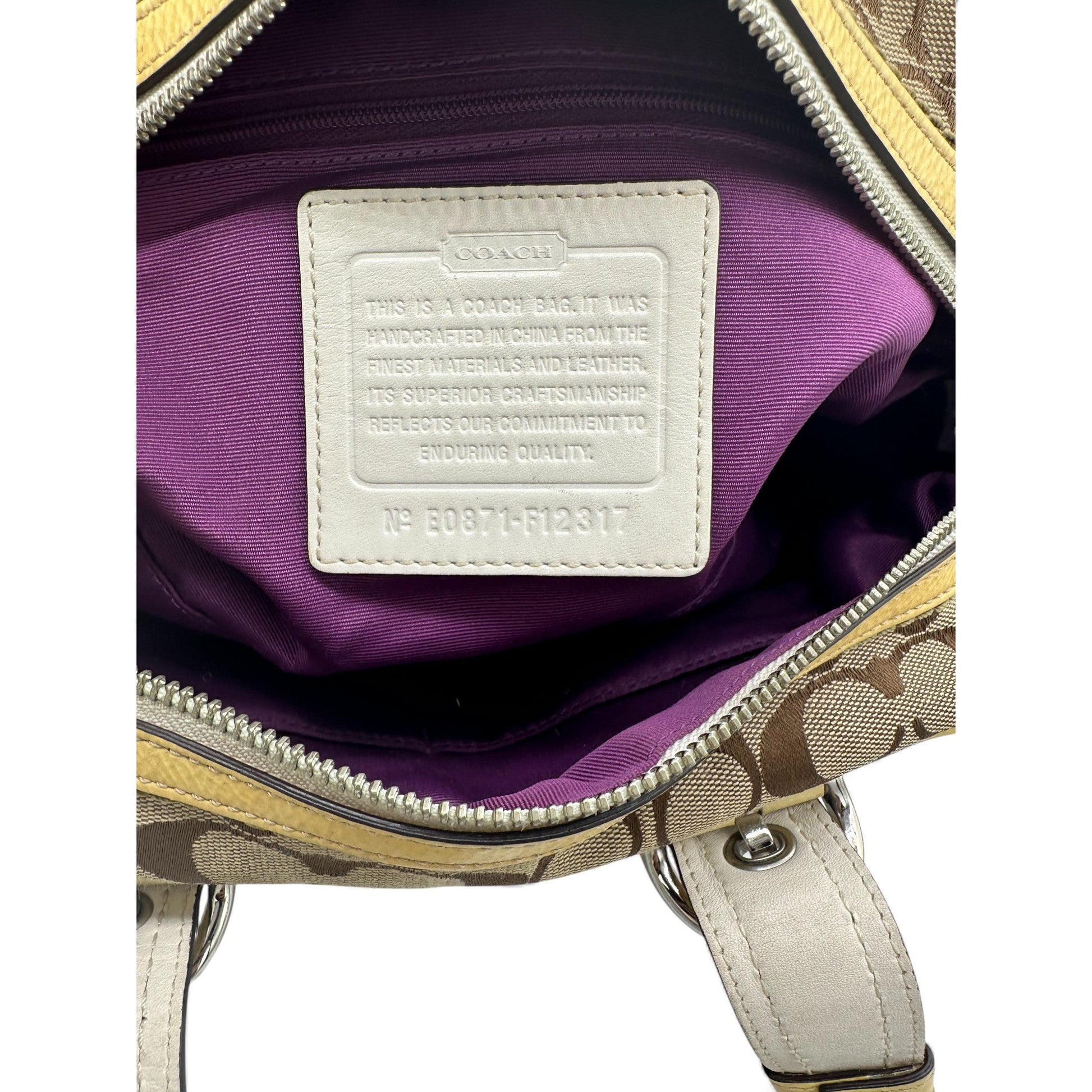 Vintage Coach F12317 Patchwork Soho Mini Boston Shoulder Bag - Thanks it's Vintage