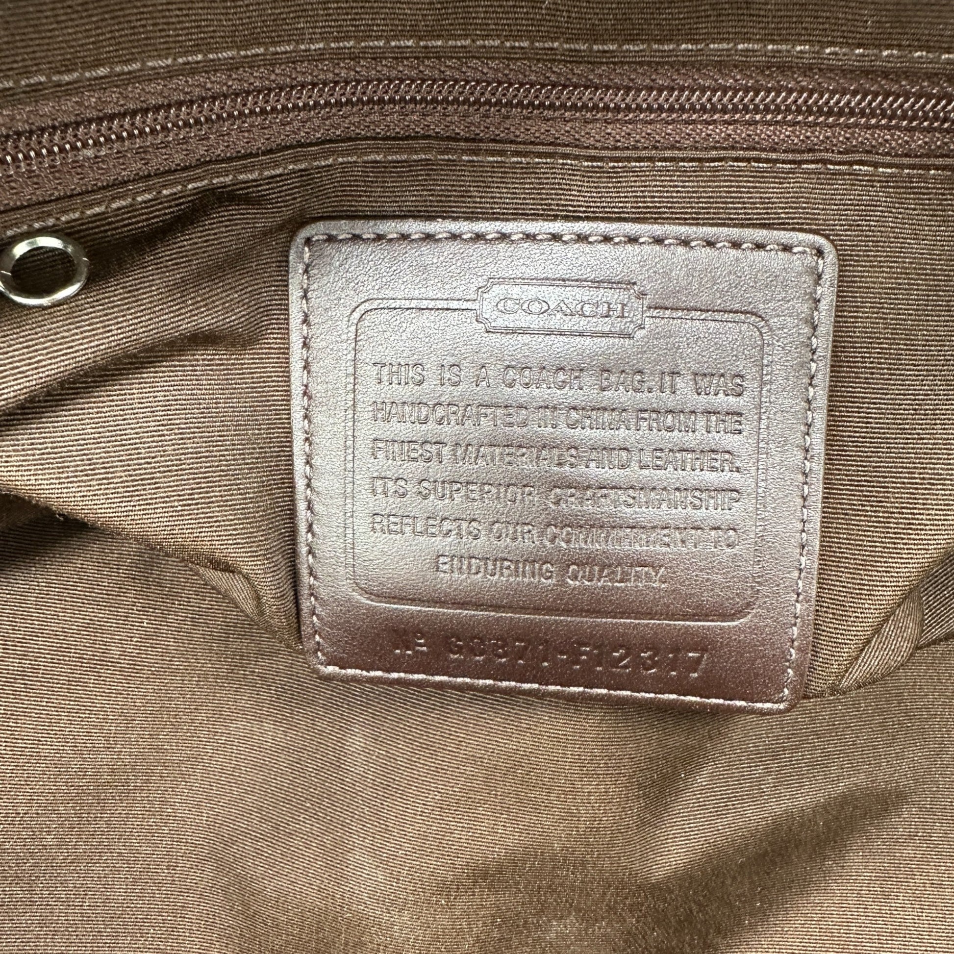 Vintage Coach F12317 Patchwork Soho Mini Boston Shoulder Bag - Thanks it's Vintage