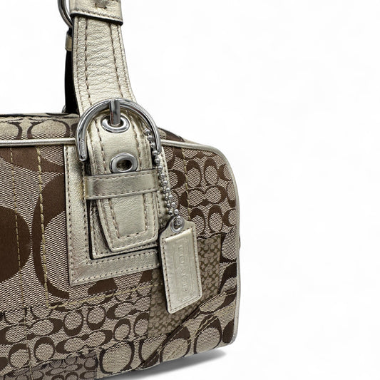 Vintage Coach F12317 Patchwork Soho Mini Boston Shoulder Bag - Thanks it's Vintage