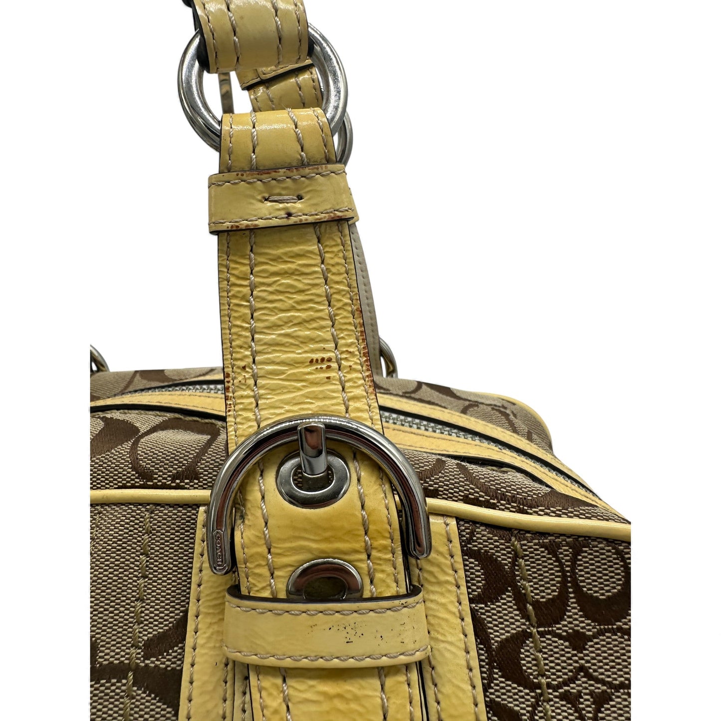 Vintage Coach F12317 Patchwork Soho Mini Boston Shoulder Bag - Thanks it's Vintage