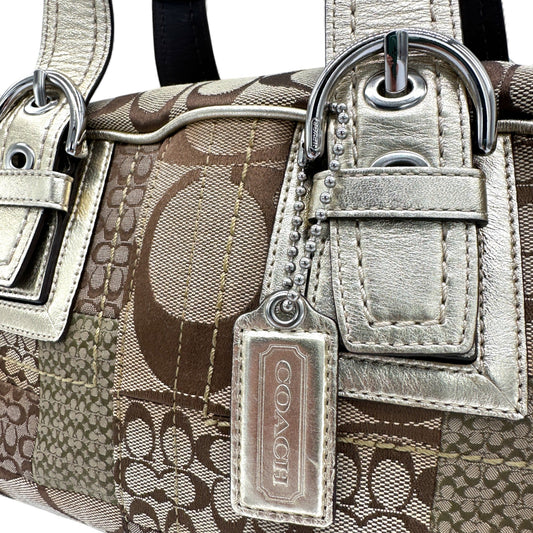 Vintage Coach F12317 Patchwork Soho Mini Boston Shoulder Bag - Thanks it's Vintage
