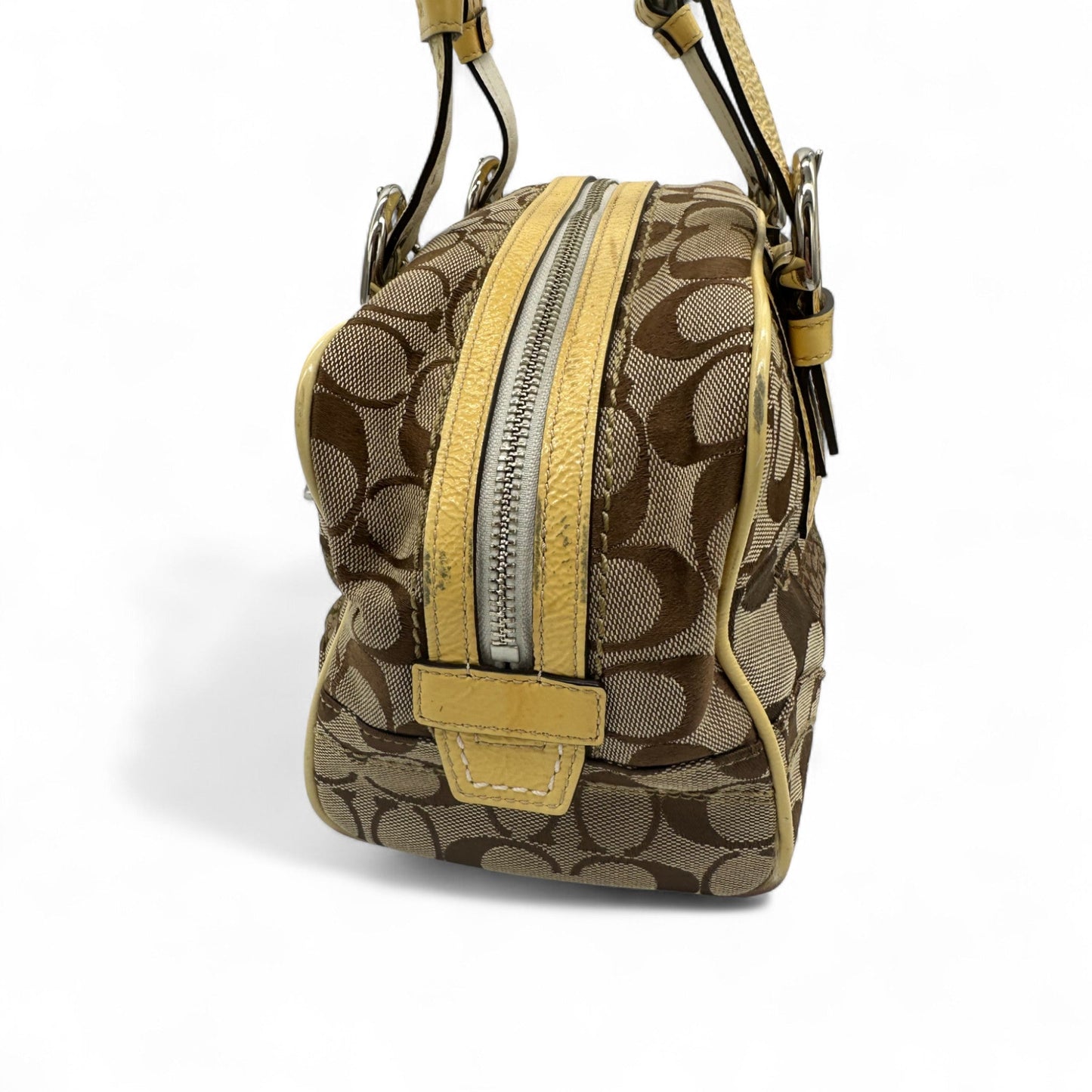 Vintage Coach F12317 Patchwork Soho Mini Boston Shoulder Bag - Thanks it's Vintage