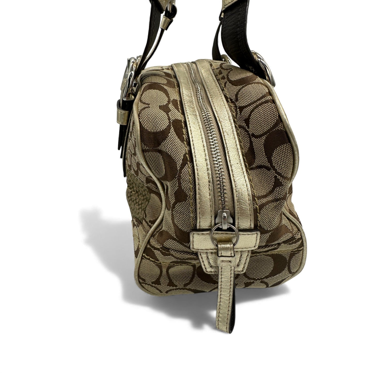 Vintage Coach F12317 Patchwork Soho Mini Boston Shoulder Bag - Thanks it's Vintage