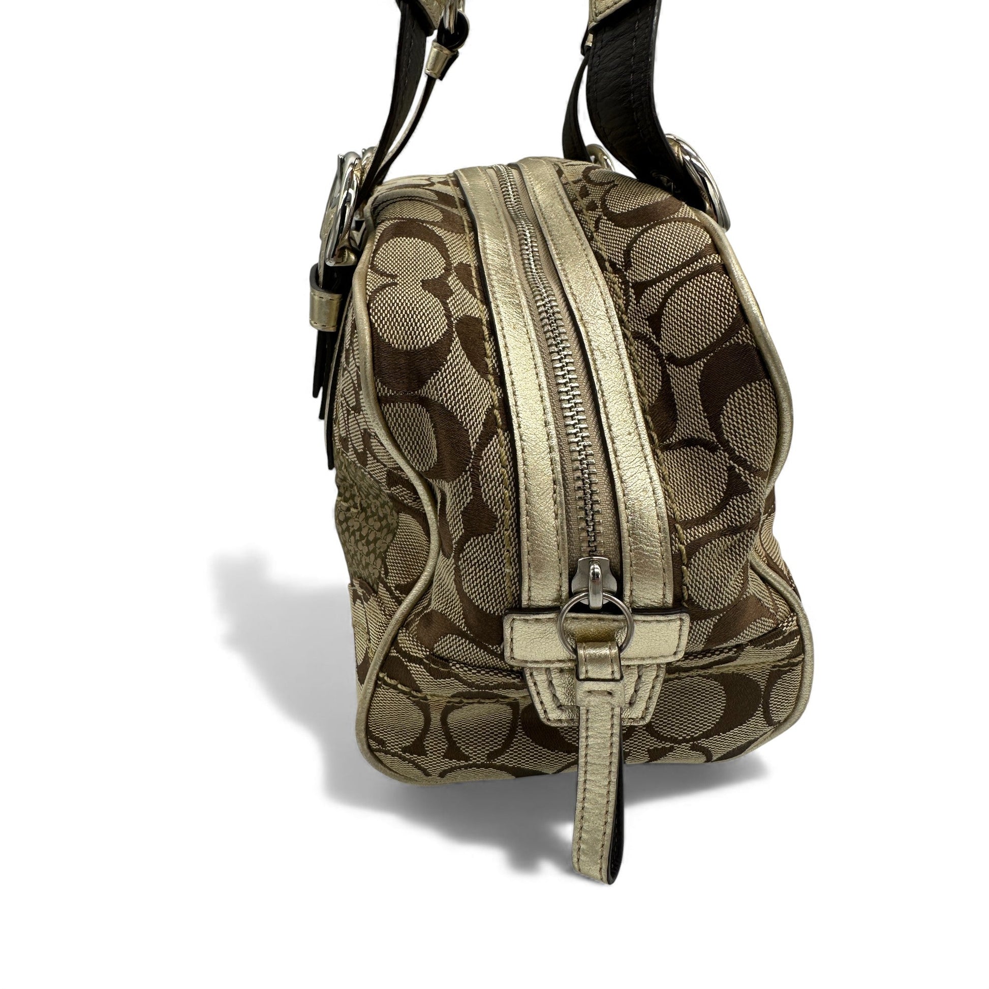 Vintage Coach F12317 Patchwork Soho Mini Boston Shoulder Bag - Thanks it's Vintage