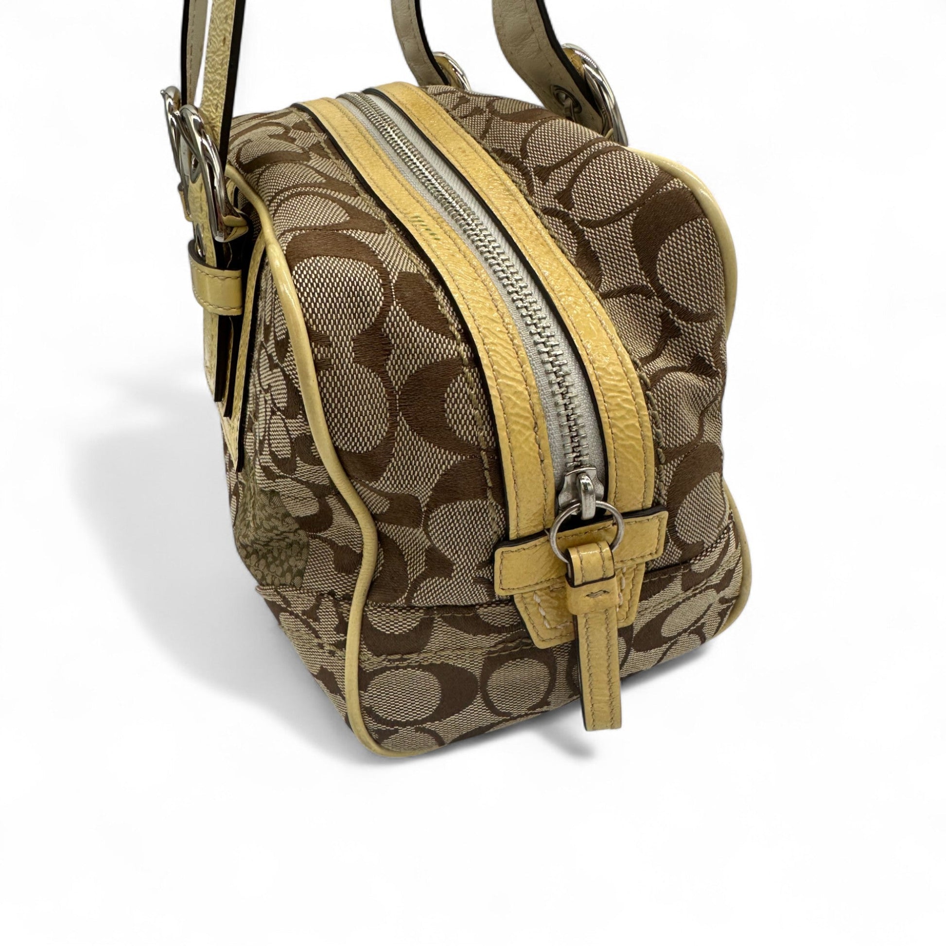 Vintage Coach F12317 Patchwork Soho Mini Boston Shoulder Bag - Thanks it's Vintage