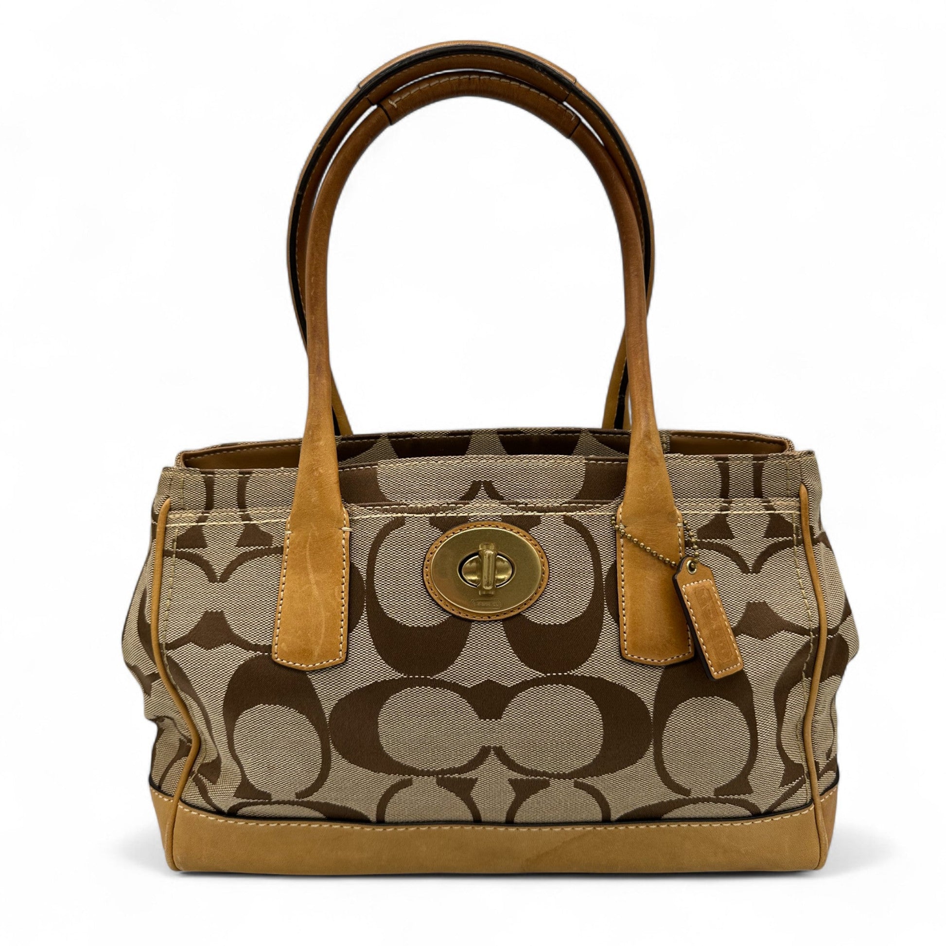 Vintage Coach F12463 Turnlock Handbag - Thanks it's Vintage