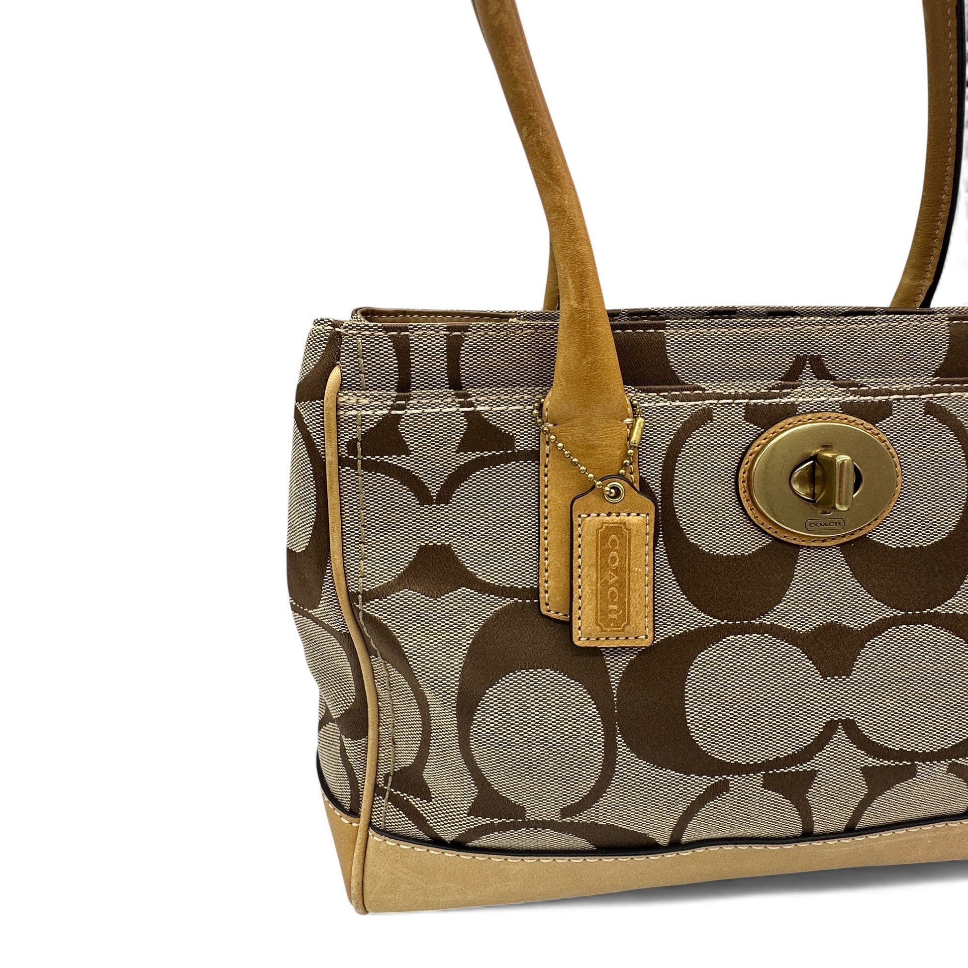 Vintage Coach F12463 Turnlock Handbag - Thanks it's Vintage