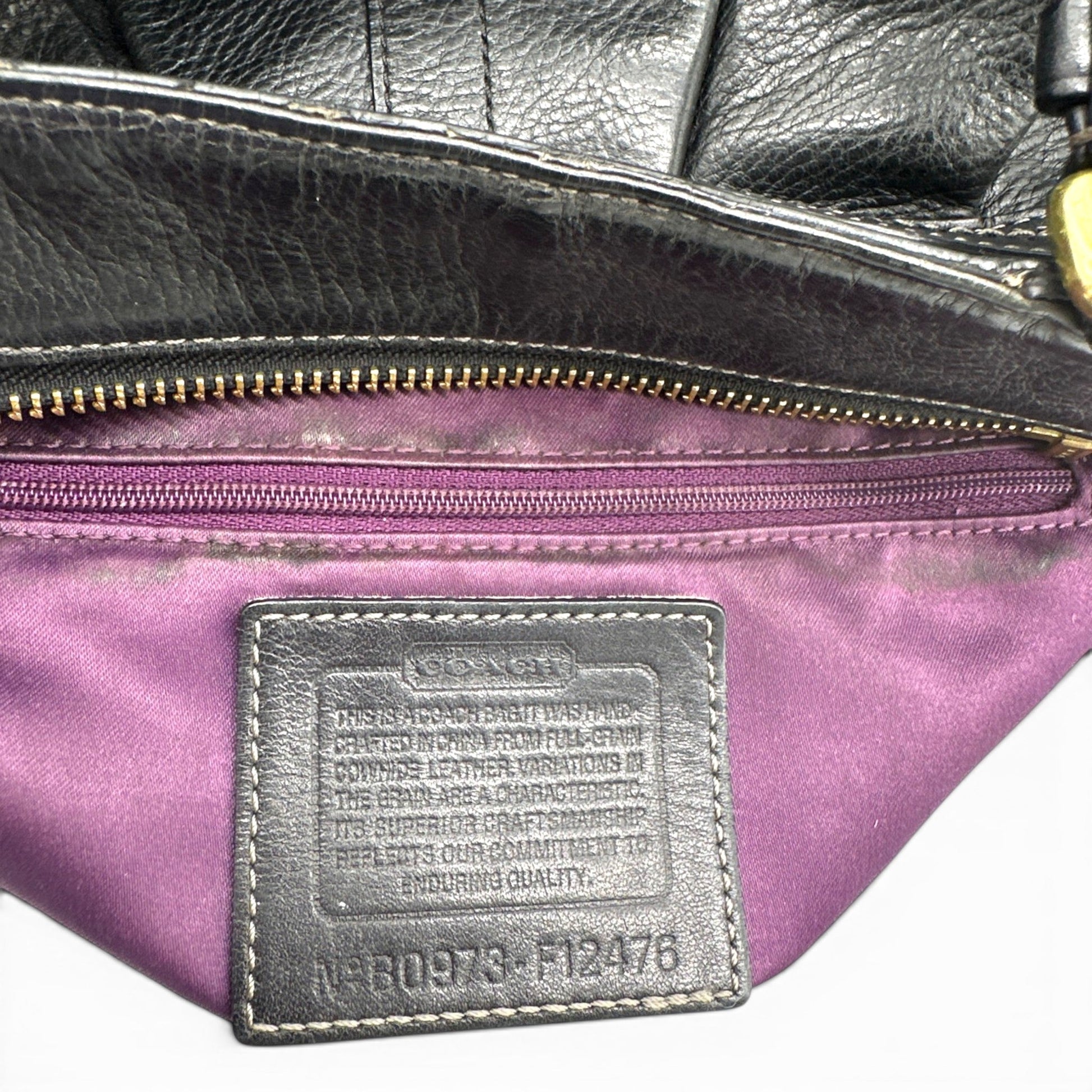 Vintage Coach F12476 Hampton Handbag - Thanks it's Vintage