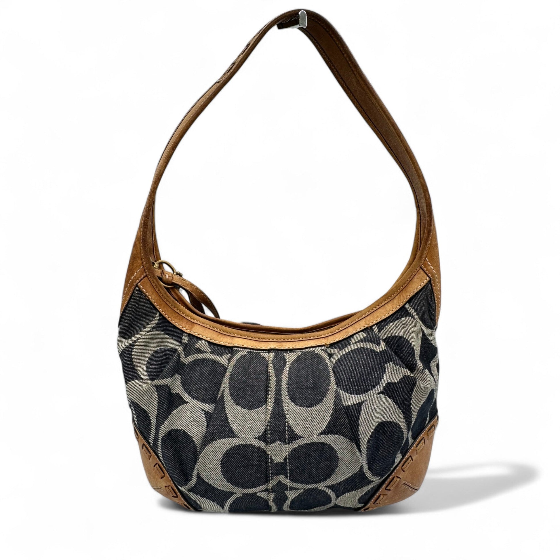 Vintage Coach F12748 Denim Ergo Shoulder Bag - Thanks it's Vintage