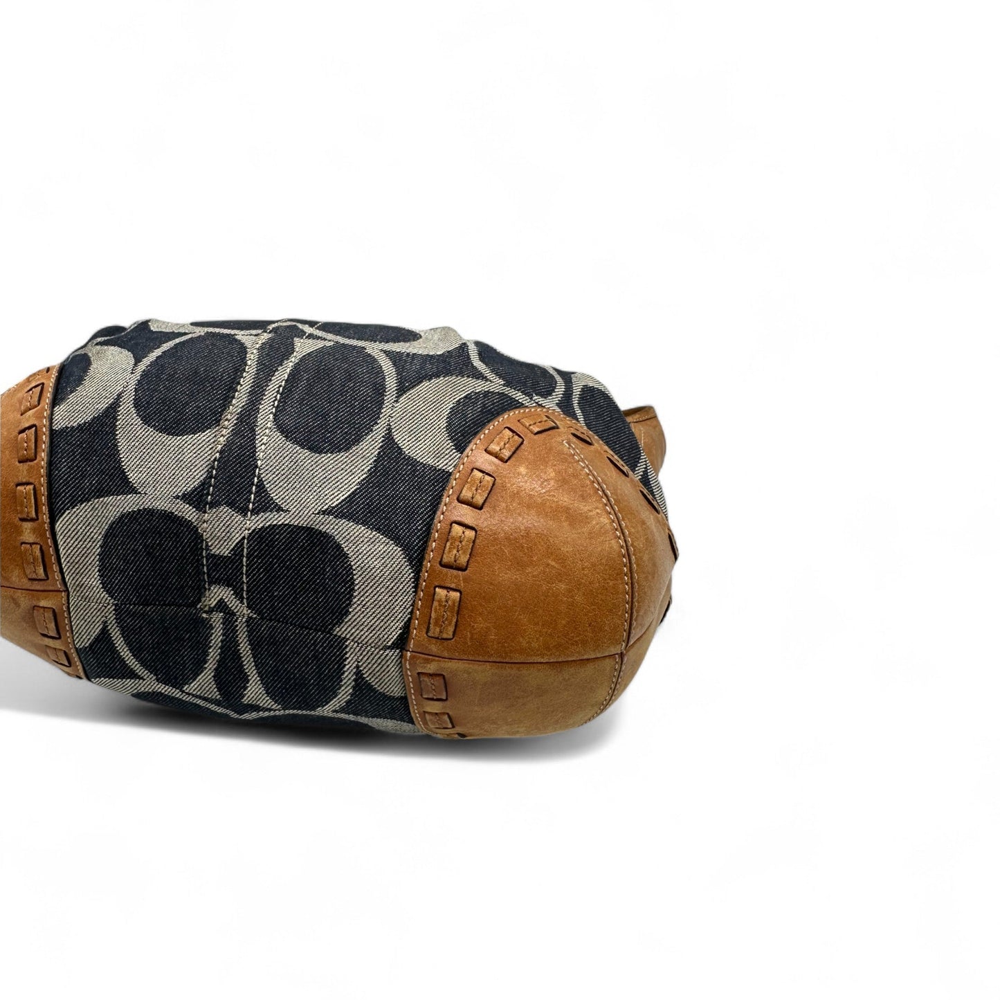 Vintage Coach F12748 Denim Ergo Shoulder Bag - Thanks it's Vintage