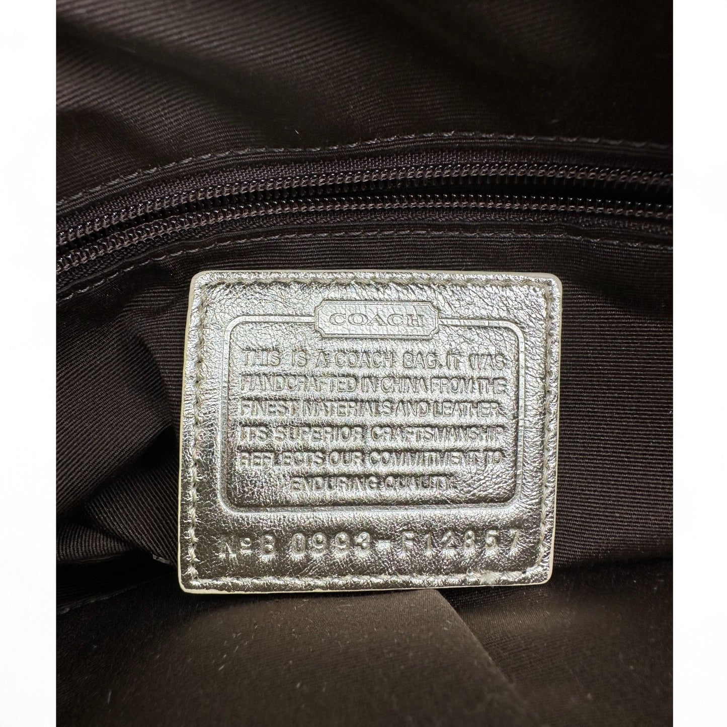 Vintage Coach F12857 Ali Legacy Turnlock Shoulder Bag - Thanks it's Vintage