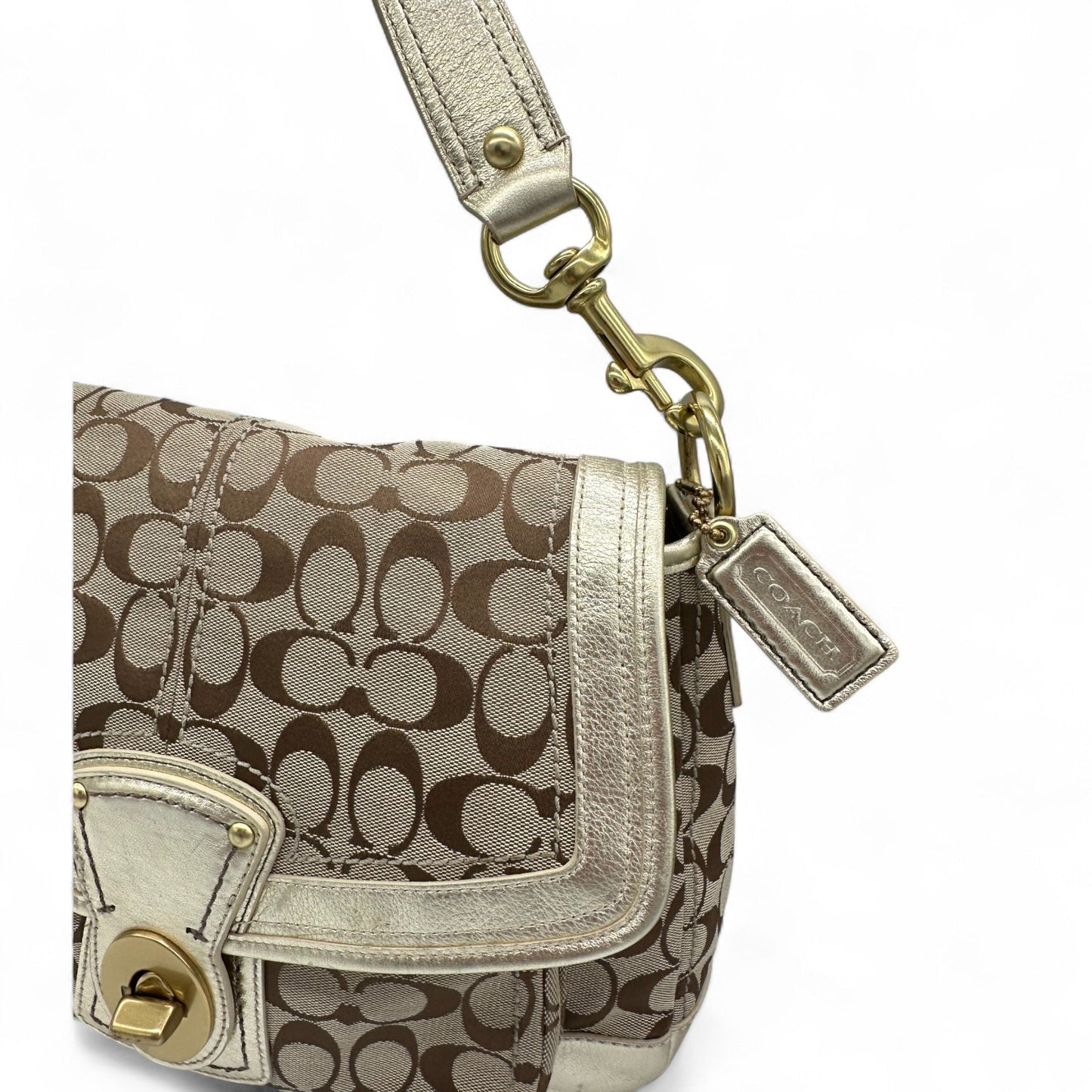 Vintage Coach F12857 Ali Legacy Turnlock Shoulder Bag - Thanks it's Vintage