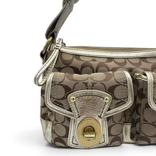 Vintage Coach F12869 Turnlock Legacy Shoulder Bag - Thanks it's Vintage