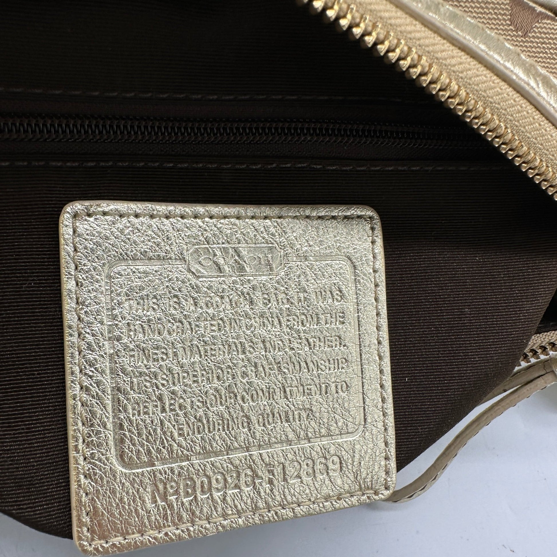 Vintage Coach F12869 Turnlock Legacy Shoulder Bag - Thanks it's Vintage