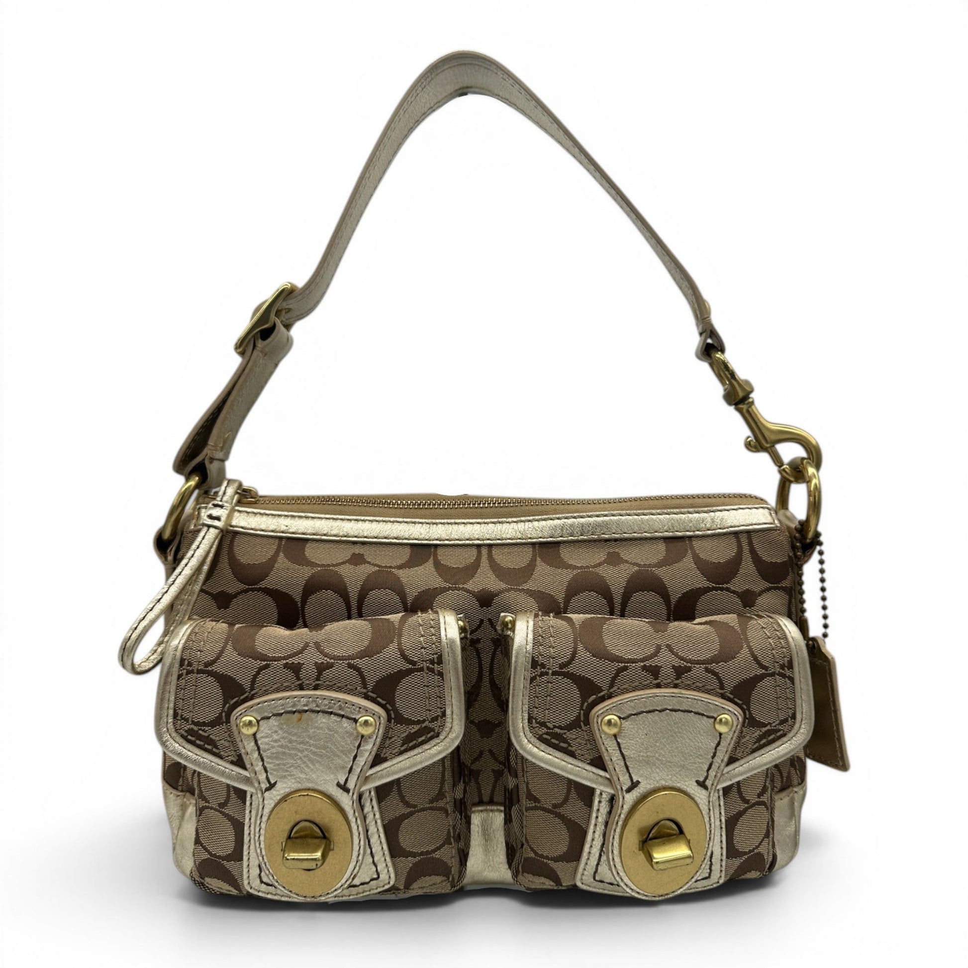 Vintage Coach F12869 Turnlock Legacy Shoulder Bag - Thanks it's Vintage