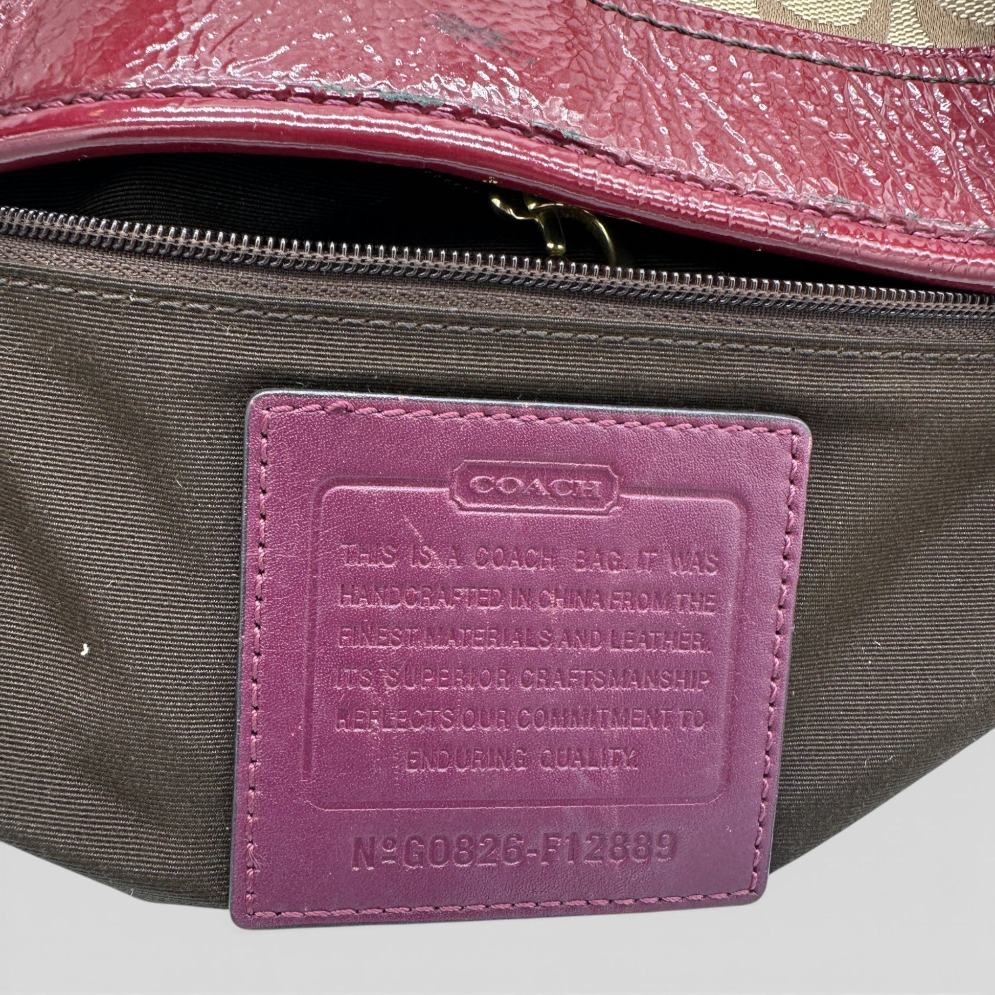 Vintage Coach F12889 Legacy Turnlock Handbag - Thanks it's Vintage